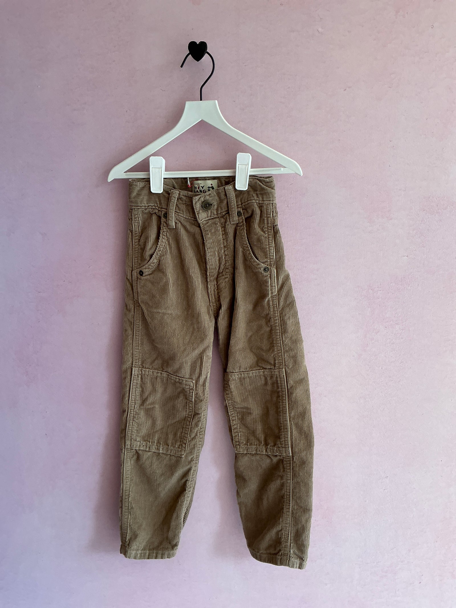 Hey Gang Taupe Cords Pants / 4/5