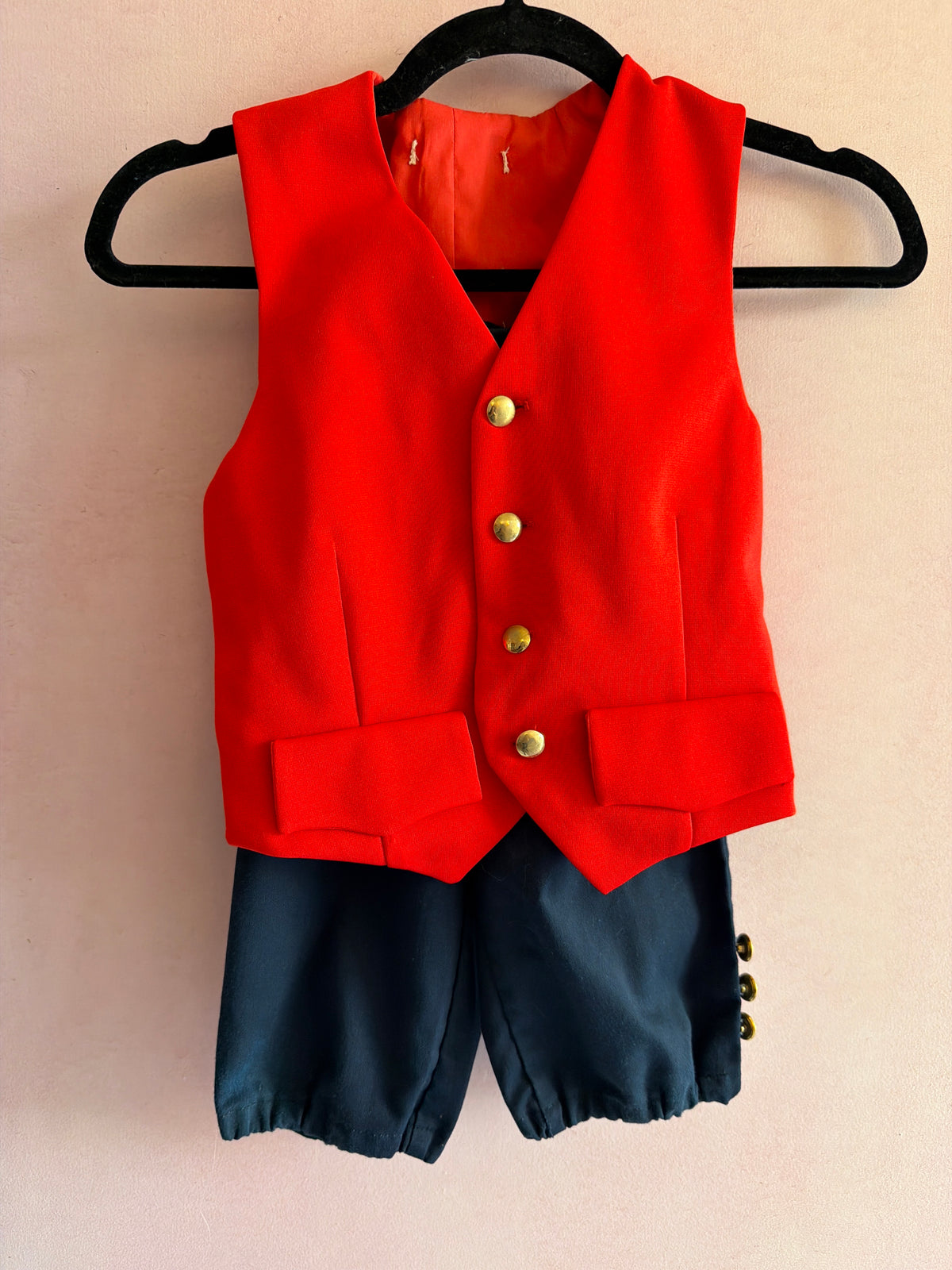 Vintage Kids George Washington Colonial Costume Set / 4T