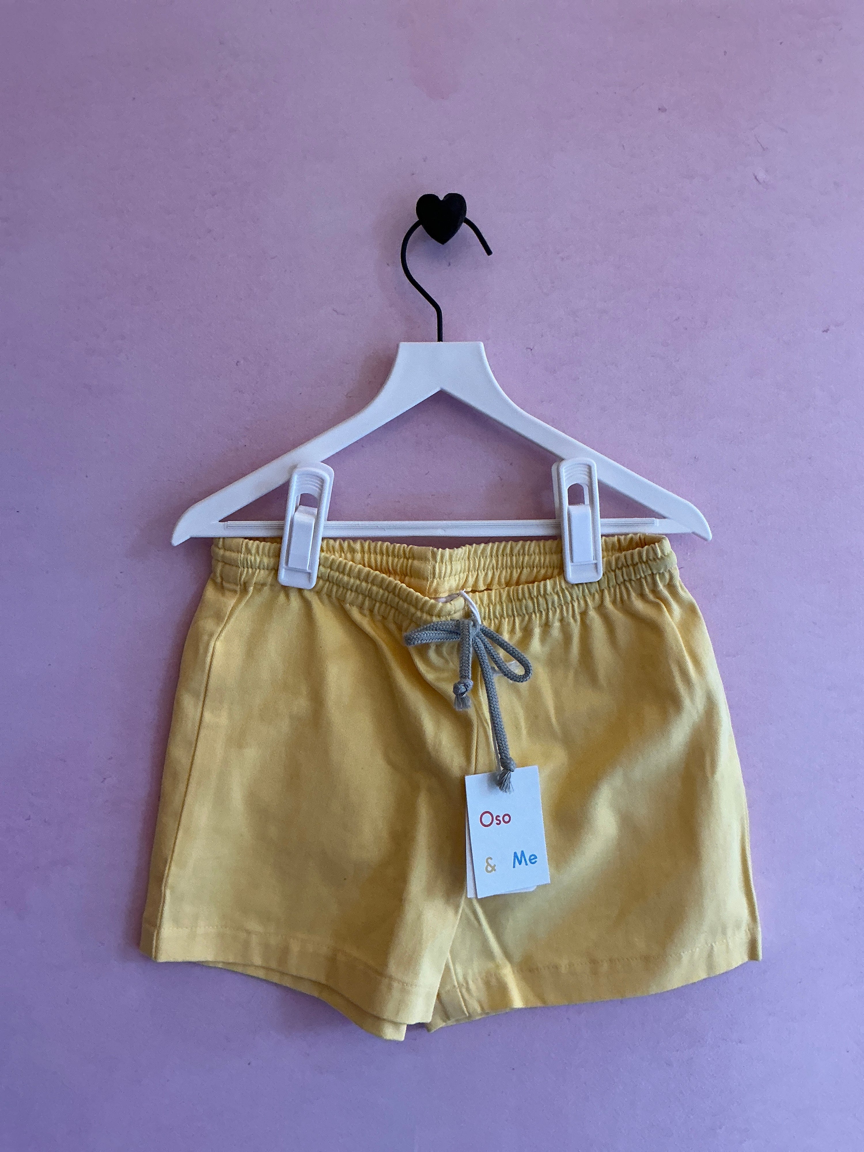 NWTs Oso & Me Pale Yellow Shorts / 6
