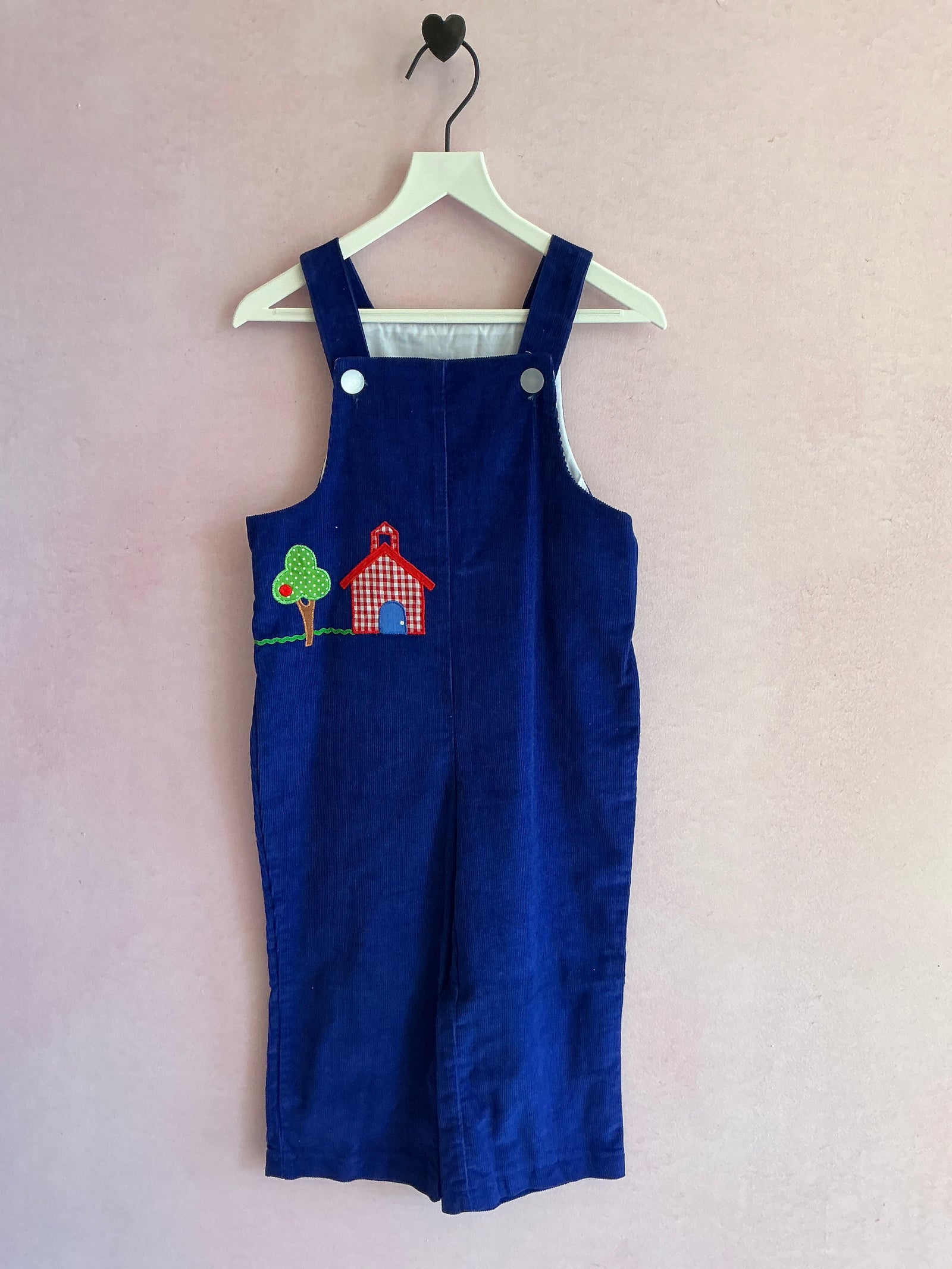 vintage little house overalls / 2T