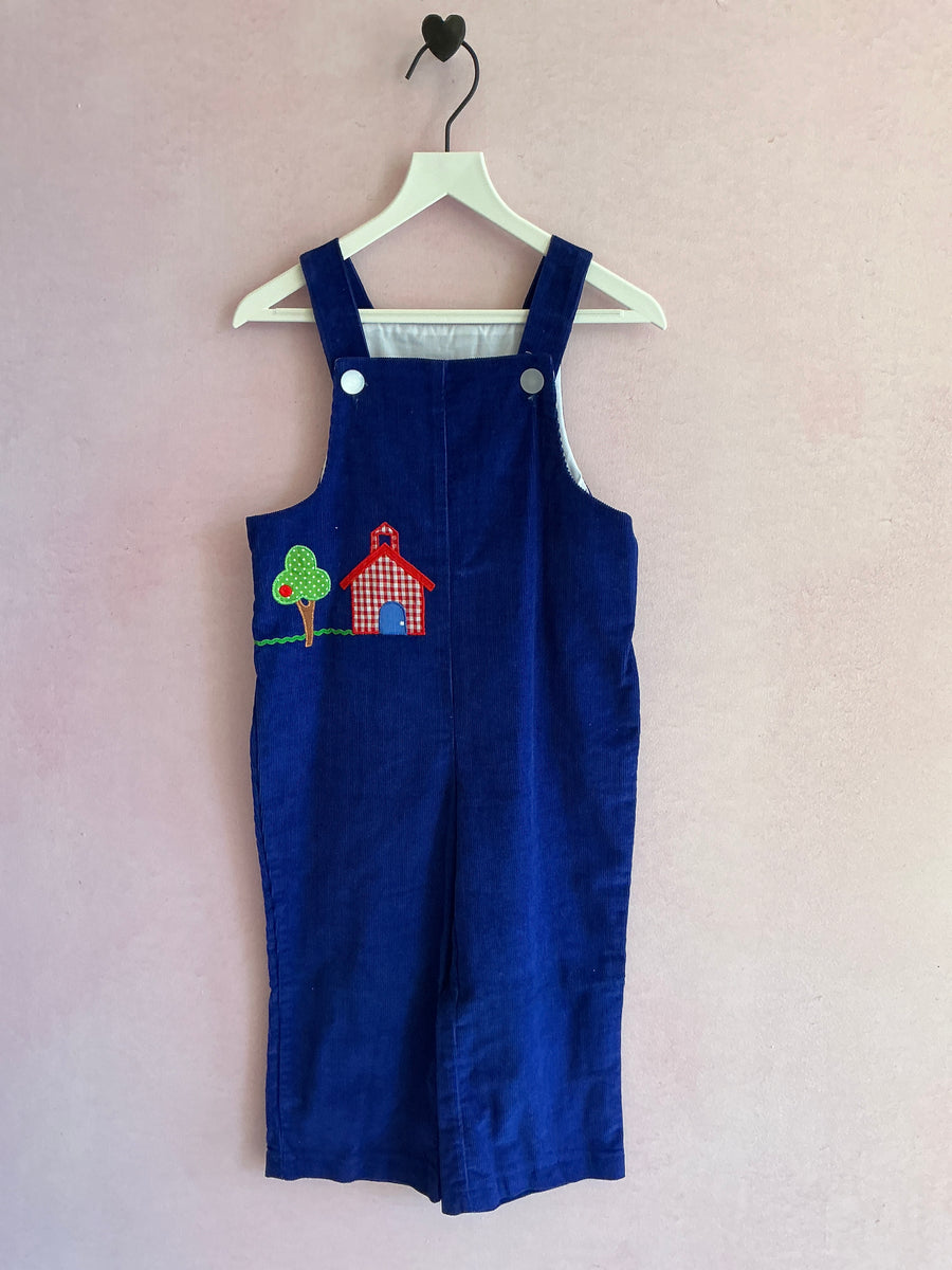 vintage little house overalls / 2T