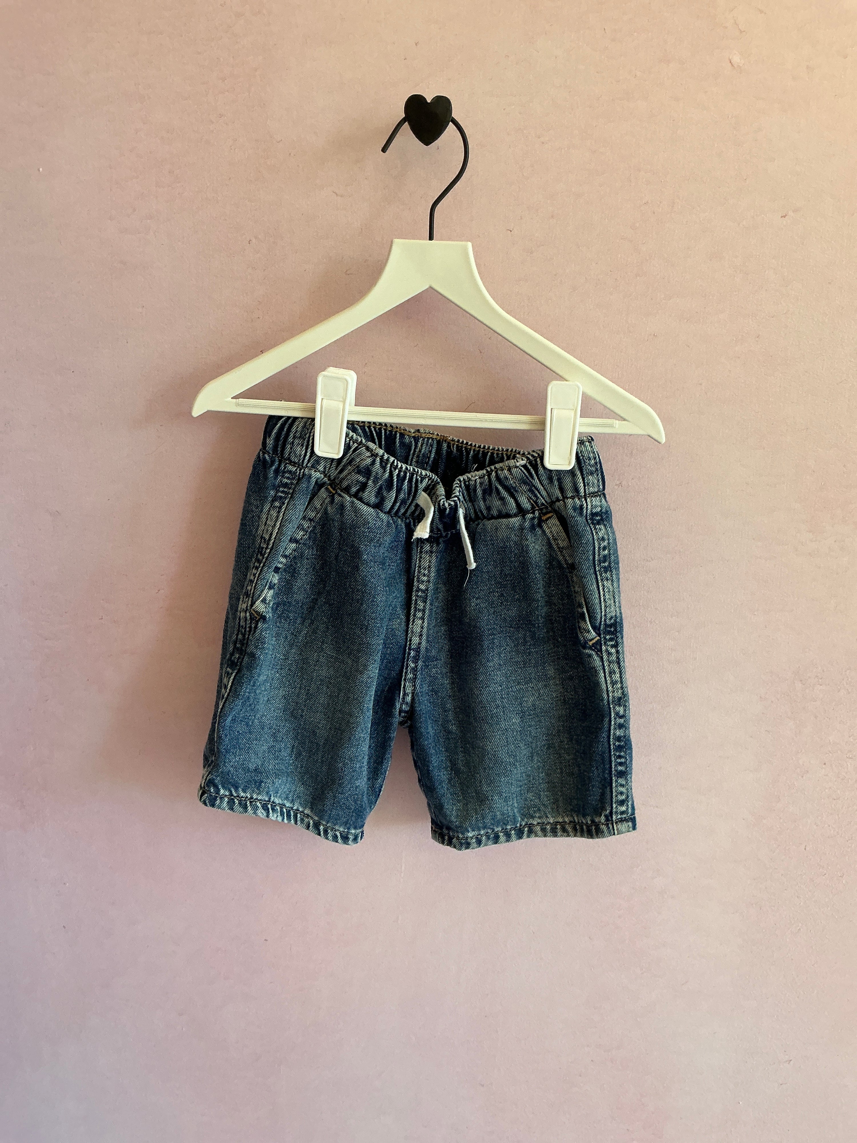 h&m denim shorts / 2T
