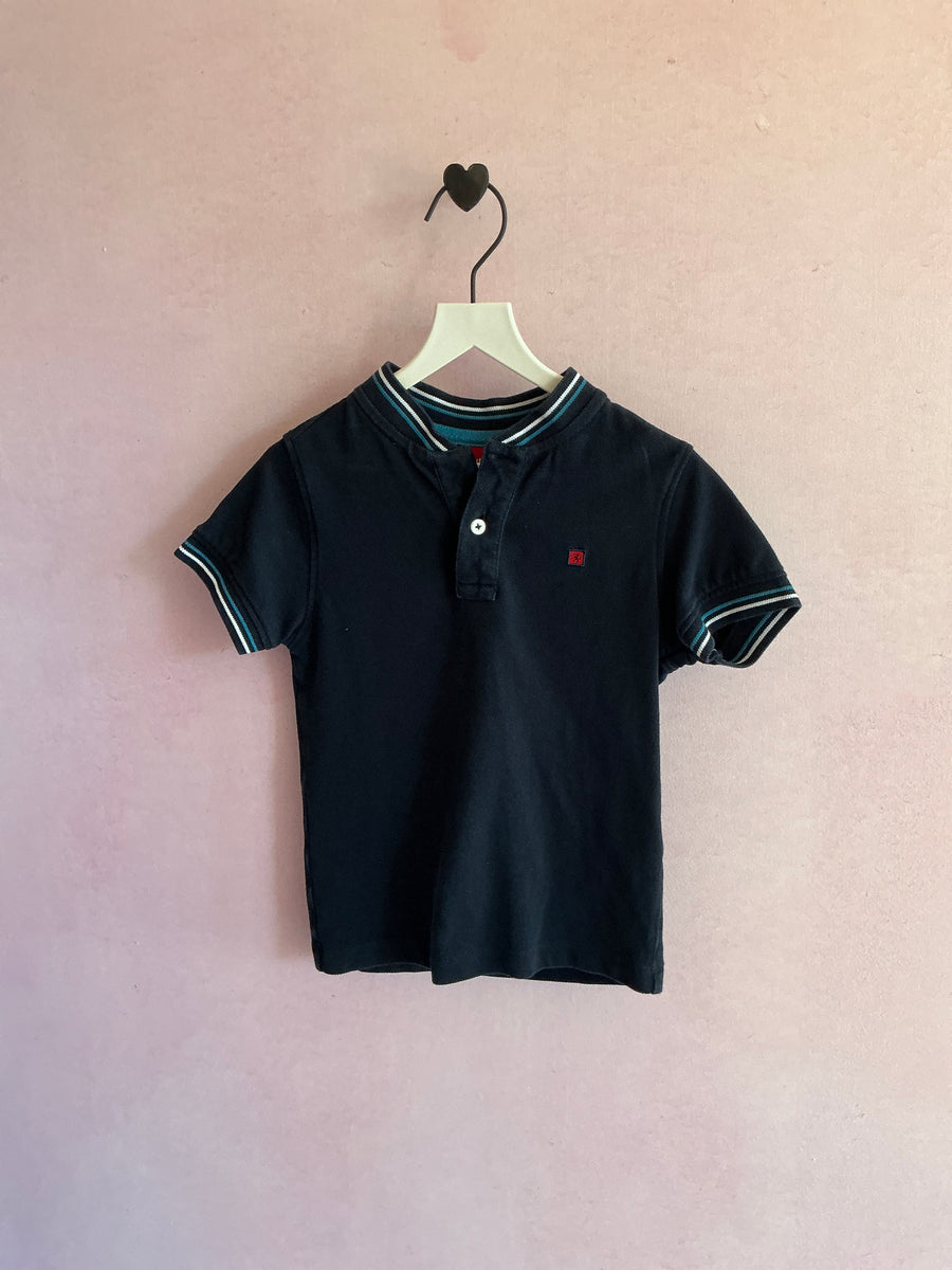 porsche Navy Polo Shirt / 3-4 Years