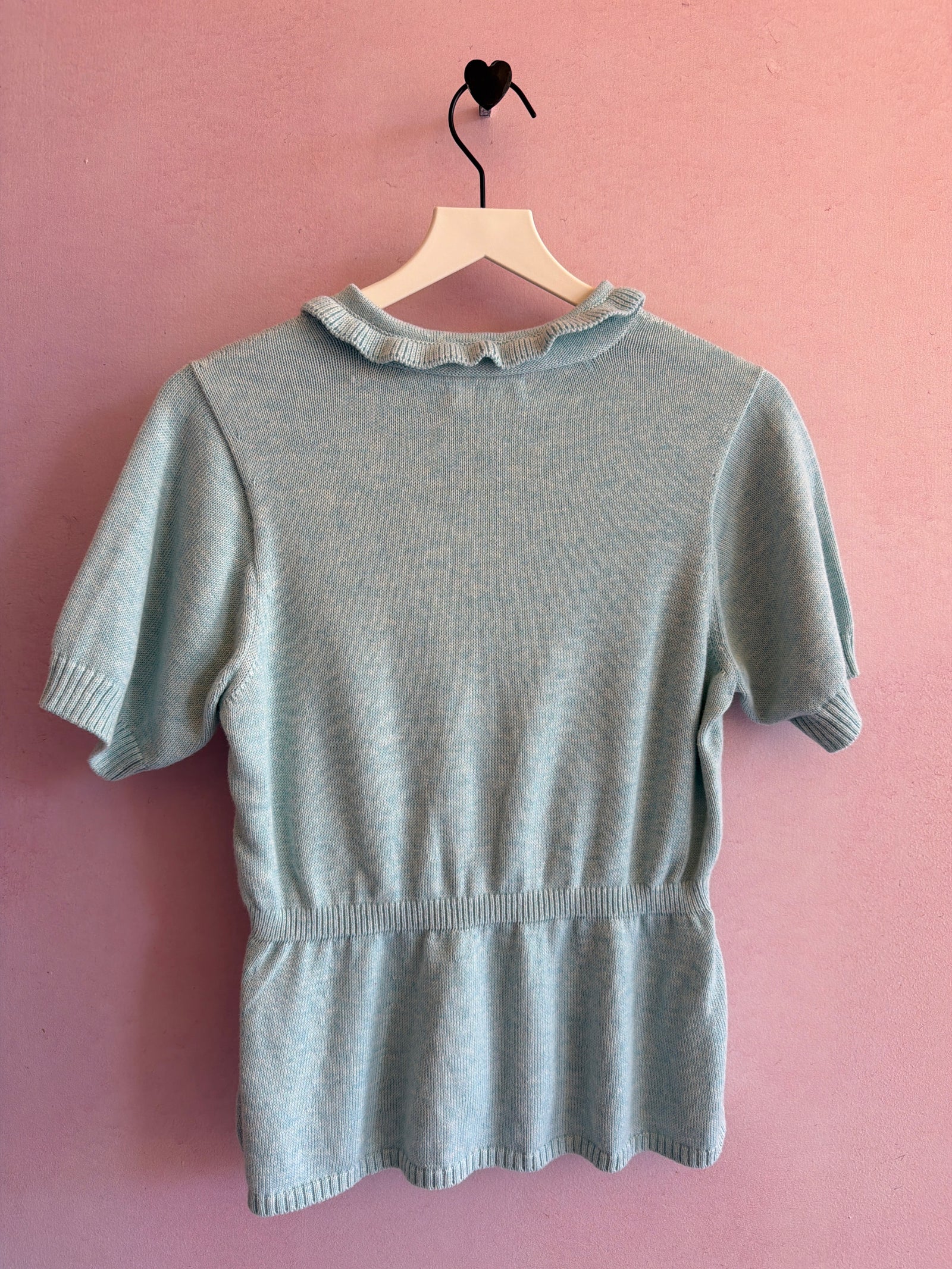 The Sunday Collective Aqua Sweater / 10-11