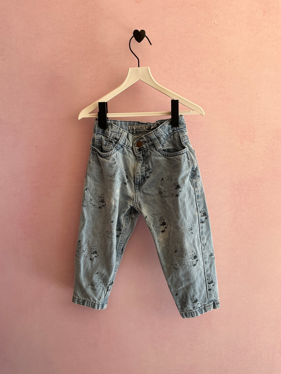 AW21 Tinycottons 'Winter Woods' Jeans / 3