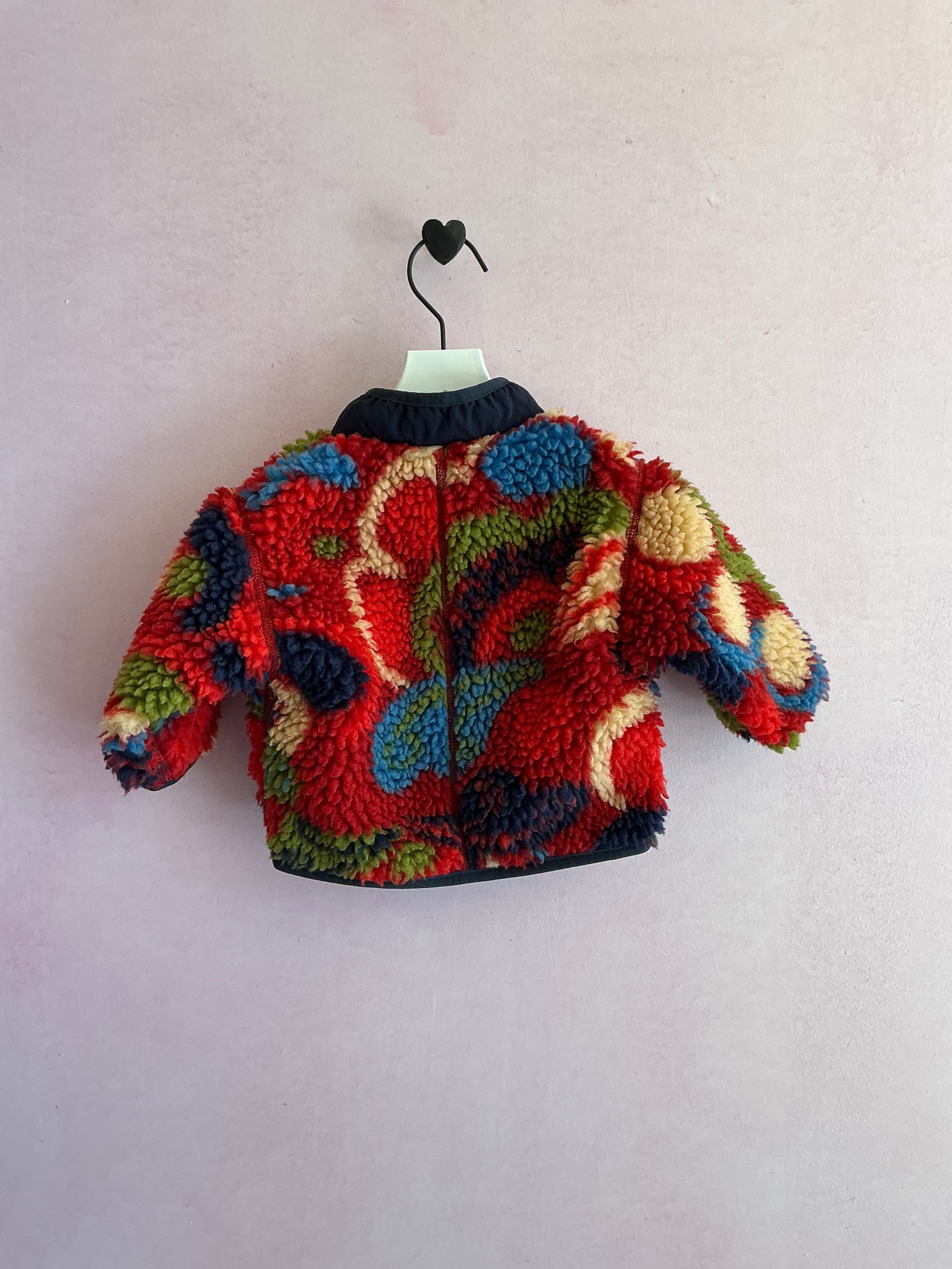Patagonia Baby Retro-X® Fleece Jacket - River River: Amanita Red Fleece / 3-6 months