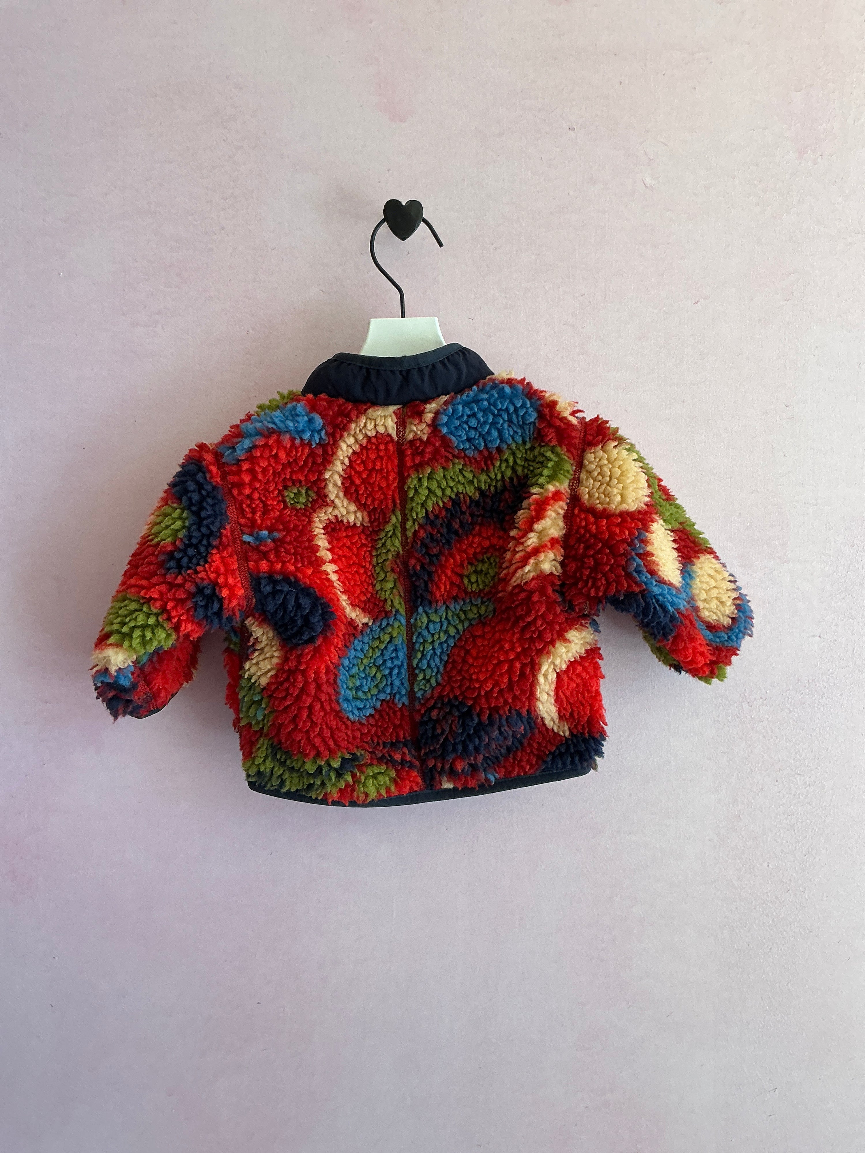 Patagonia Baby Retro-X® Fleece Jacket - River River: Amanita Red Fleece / 3-6 months