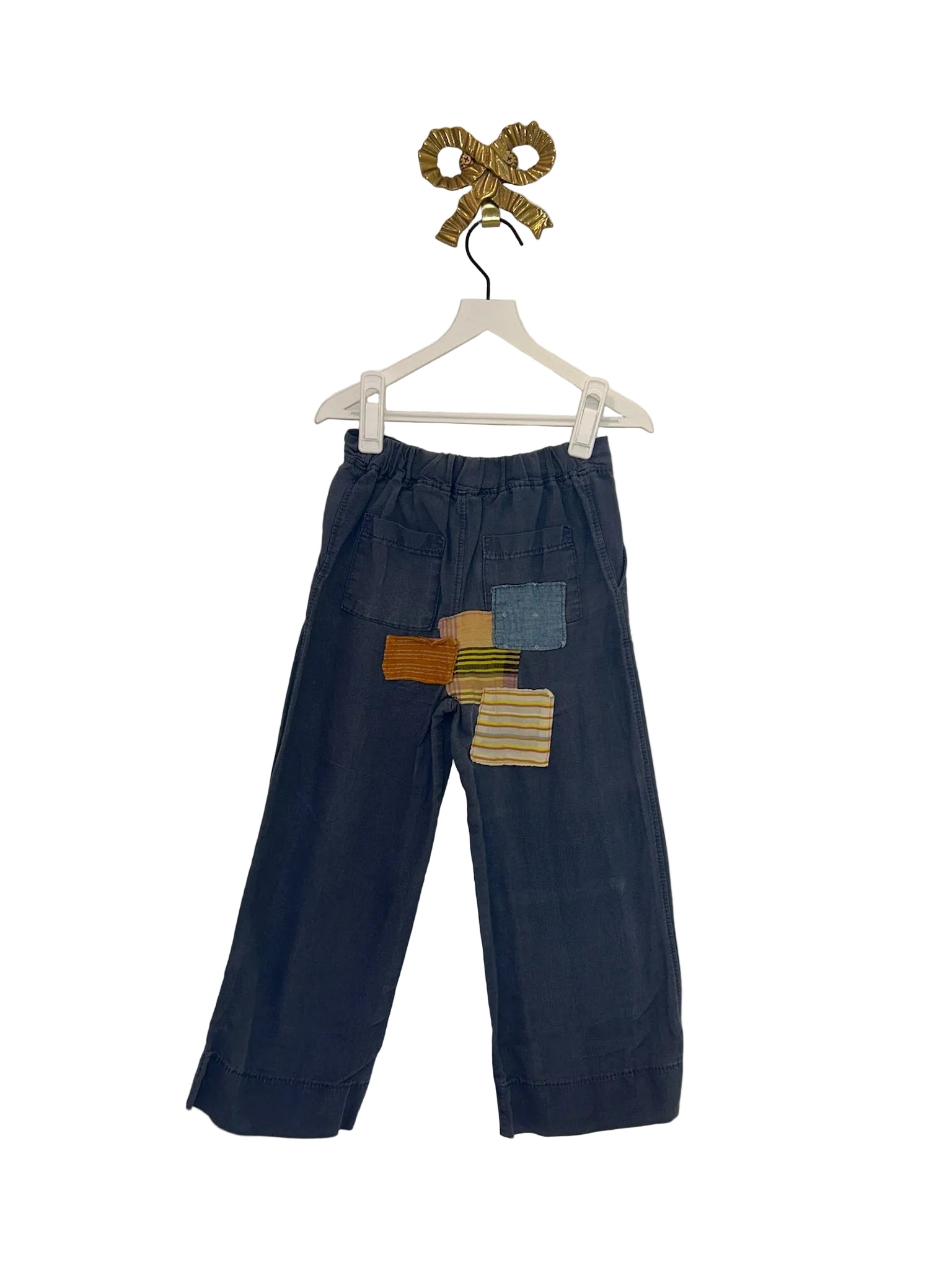 Mabo Upcycled Sailor Blue Pants / 4-5 years