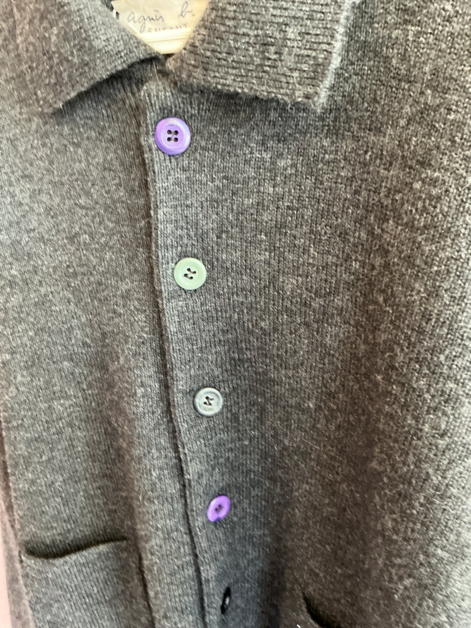 agnes b Gray Sweater / 6