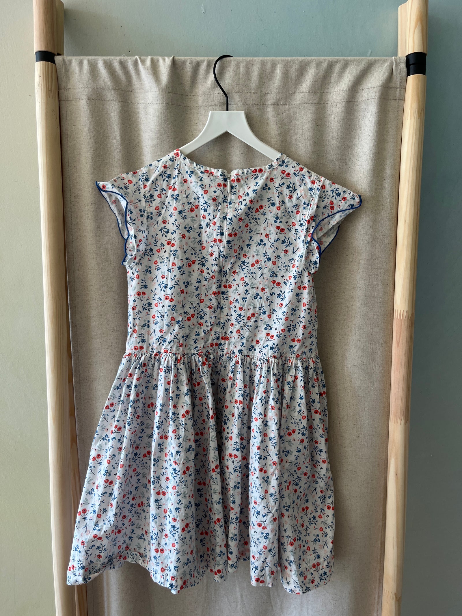 petit bateau Floral Empire Waist Dress / 6