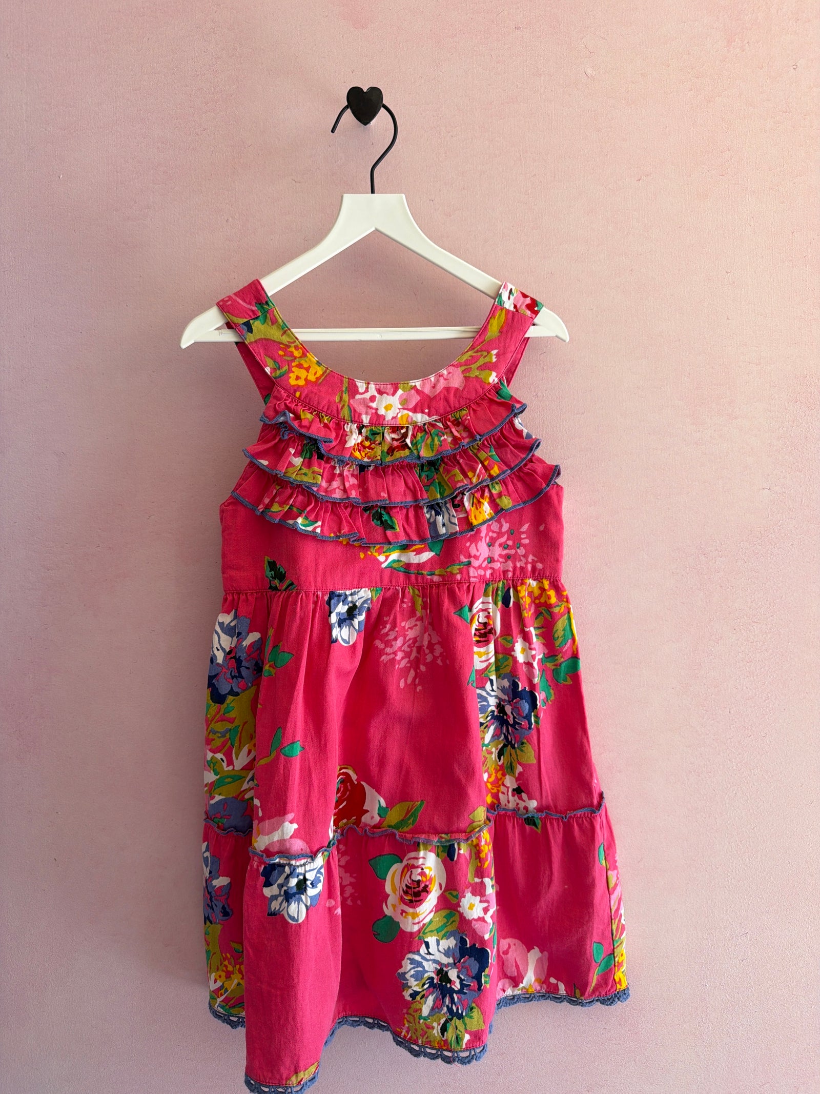 pihaluu Bright Pink Flower Dress / 6