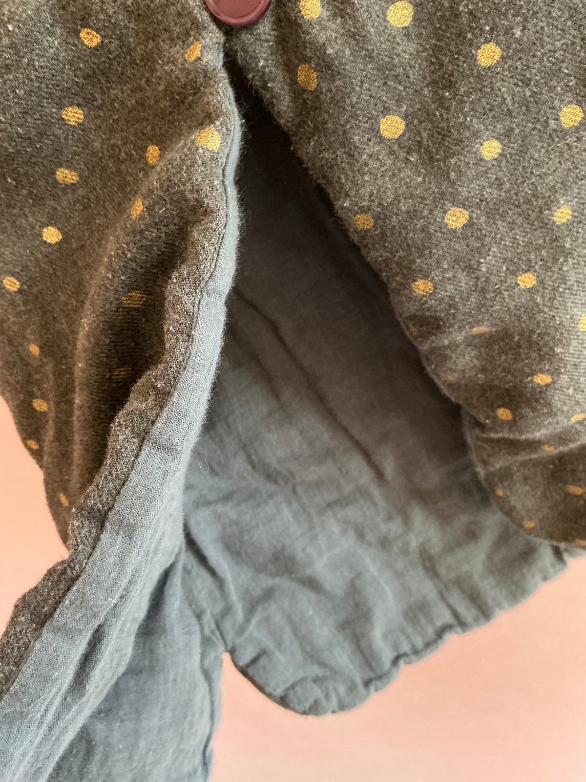 Louis Louise Gray with gold dots Vest / 2