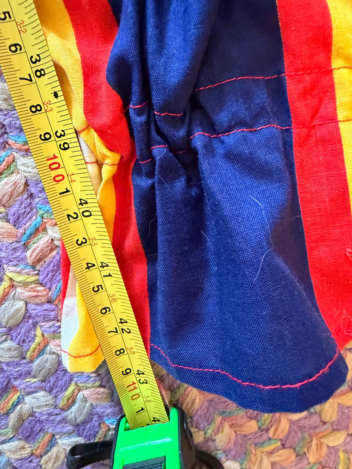 Kids Handmade Vintage Clown Costume / M