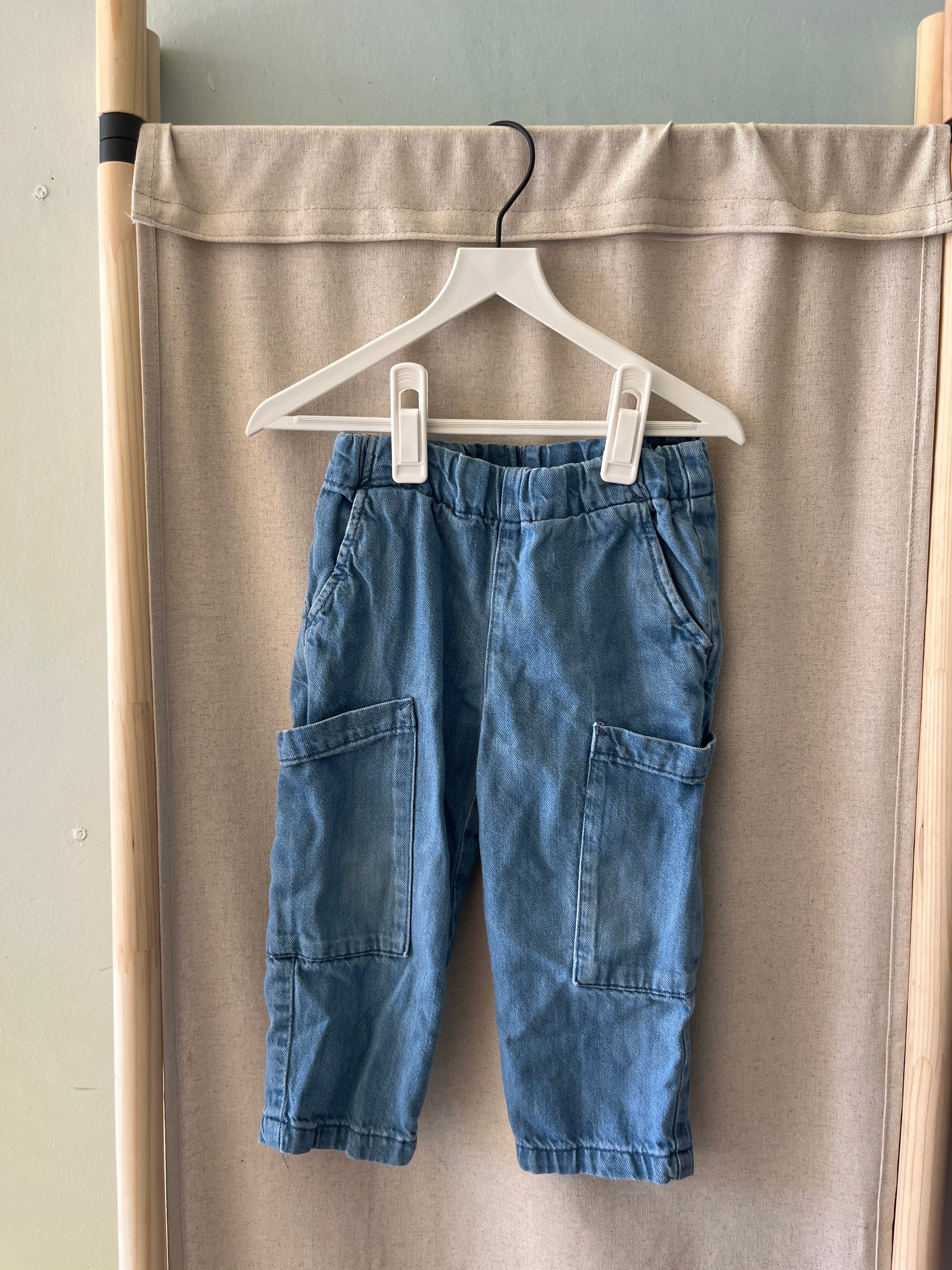 H&M Light Blue Pants / 1-2 Years
