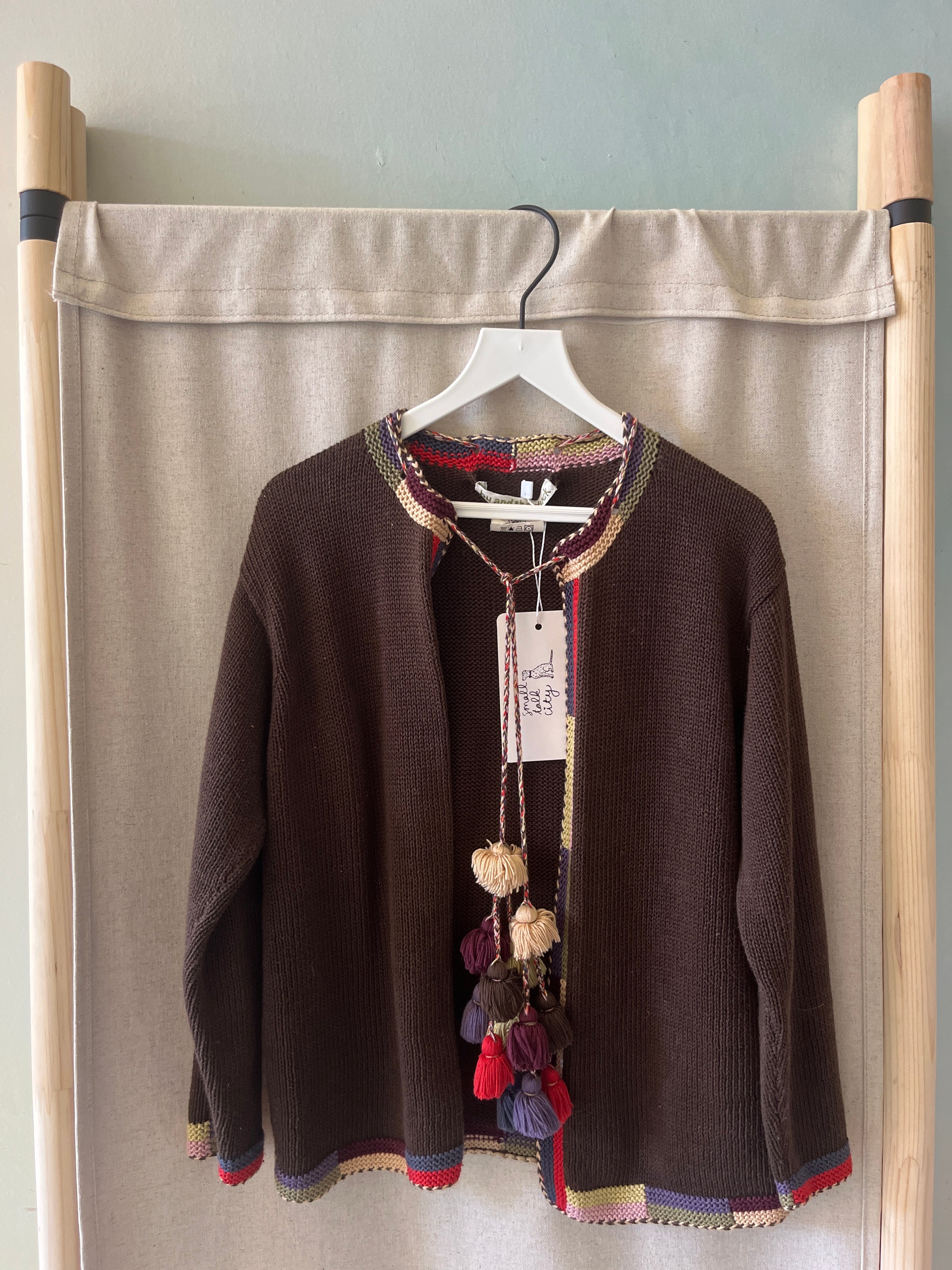 bu and the duck Rainbow Tassel Sweater / 6