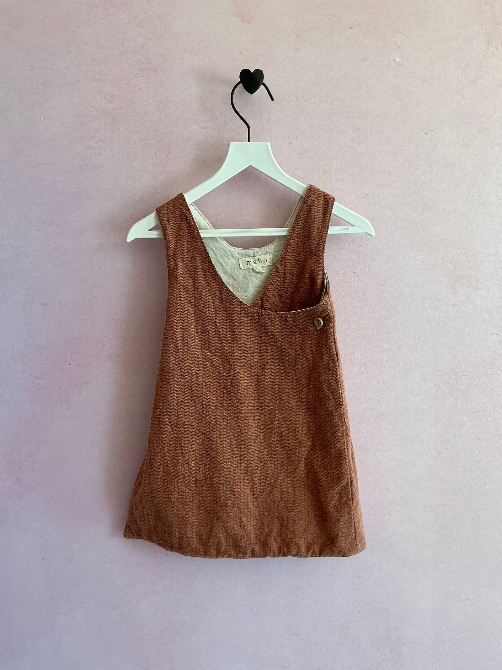mabo rust dress / 12 months
