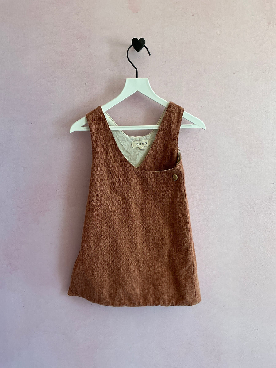 mabo rust dress / 12 months