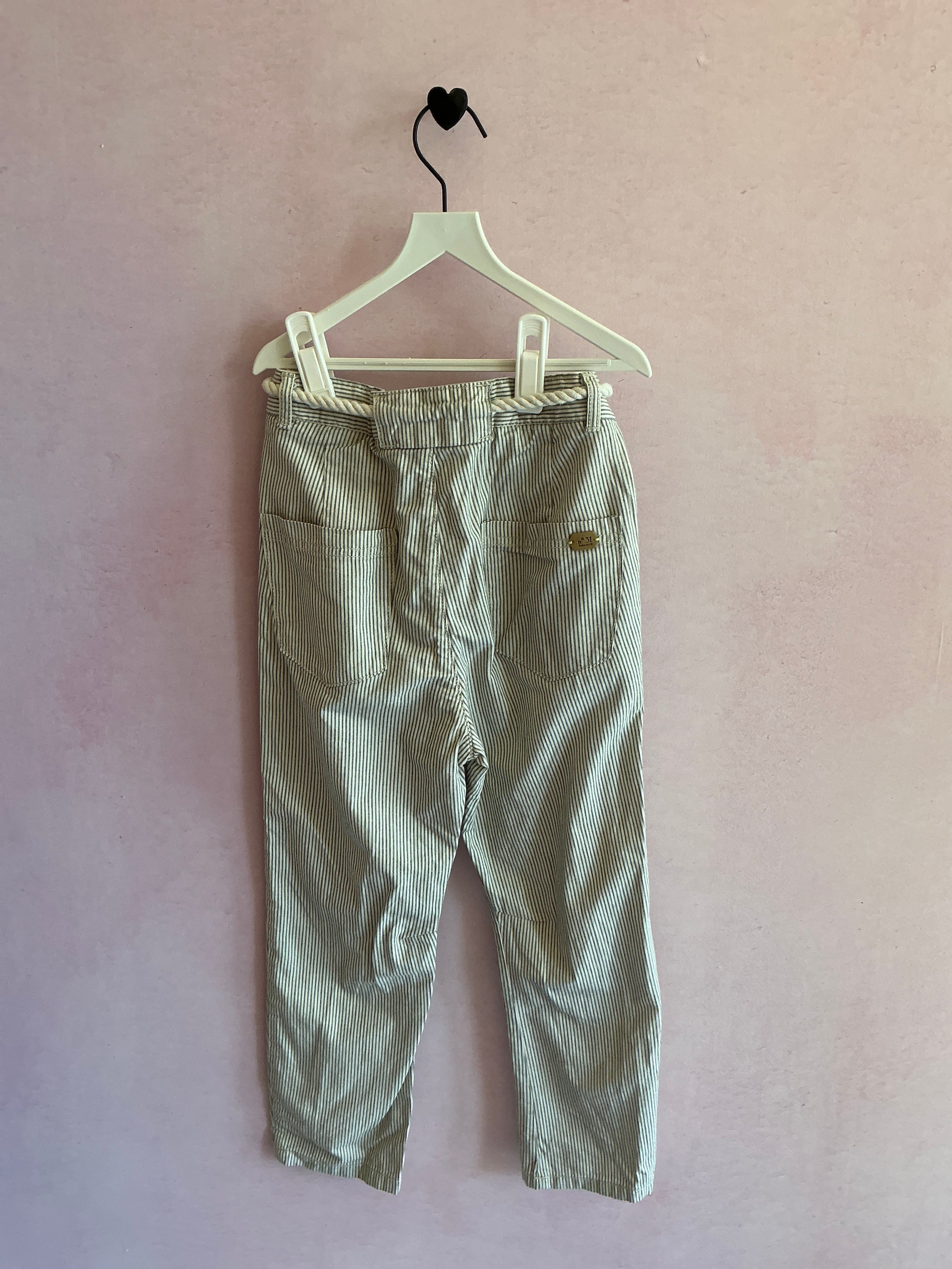 Zara gray striped Pants / 8