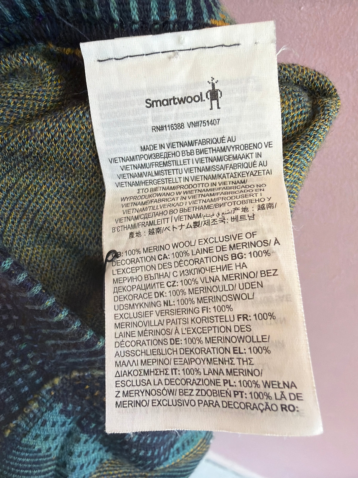 Smartwool Mountain Blue Leggings / 5