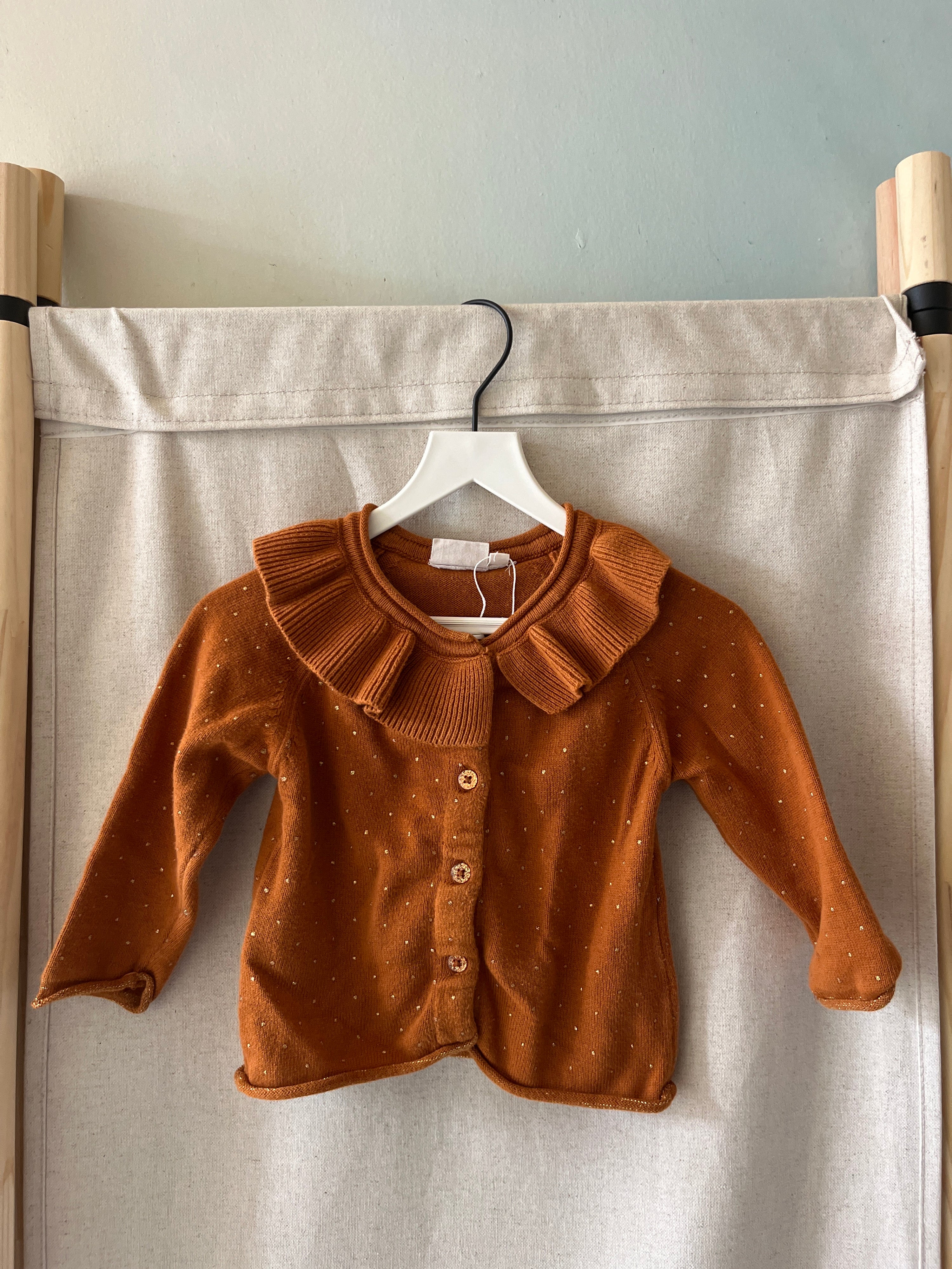 Minimo Rust Gold Sweater / 0-3 months