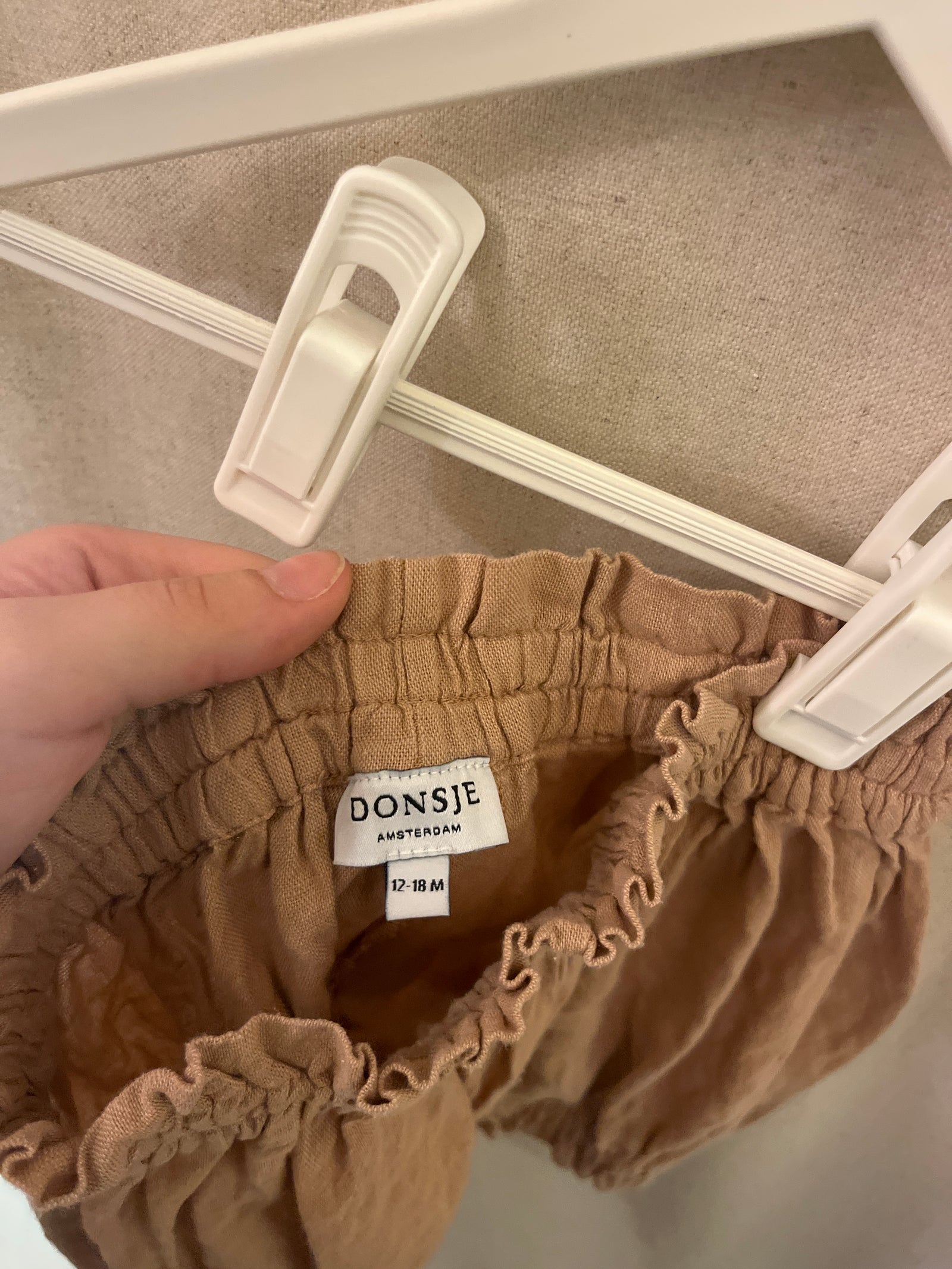 Donsje Beige Bloomers / 12-18 months