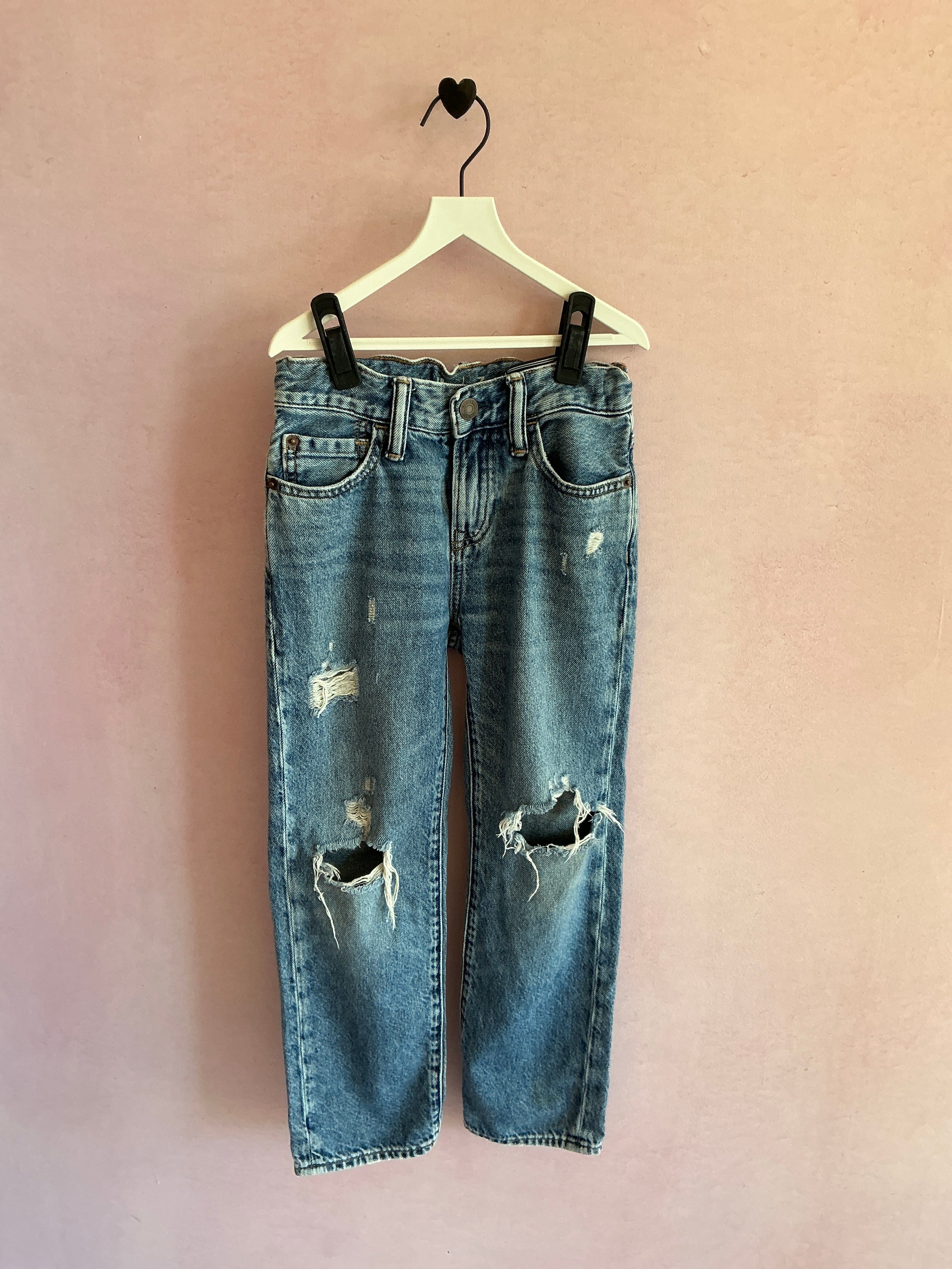 gap Ripped 90s original straight Jeans / 7