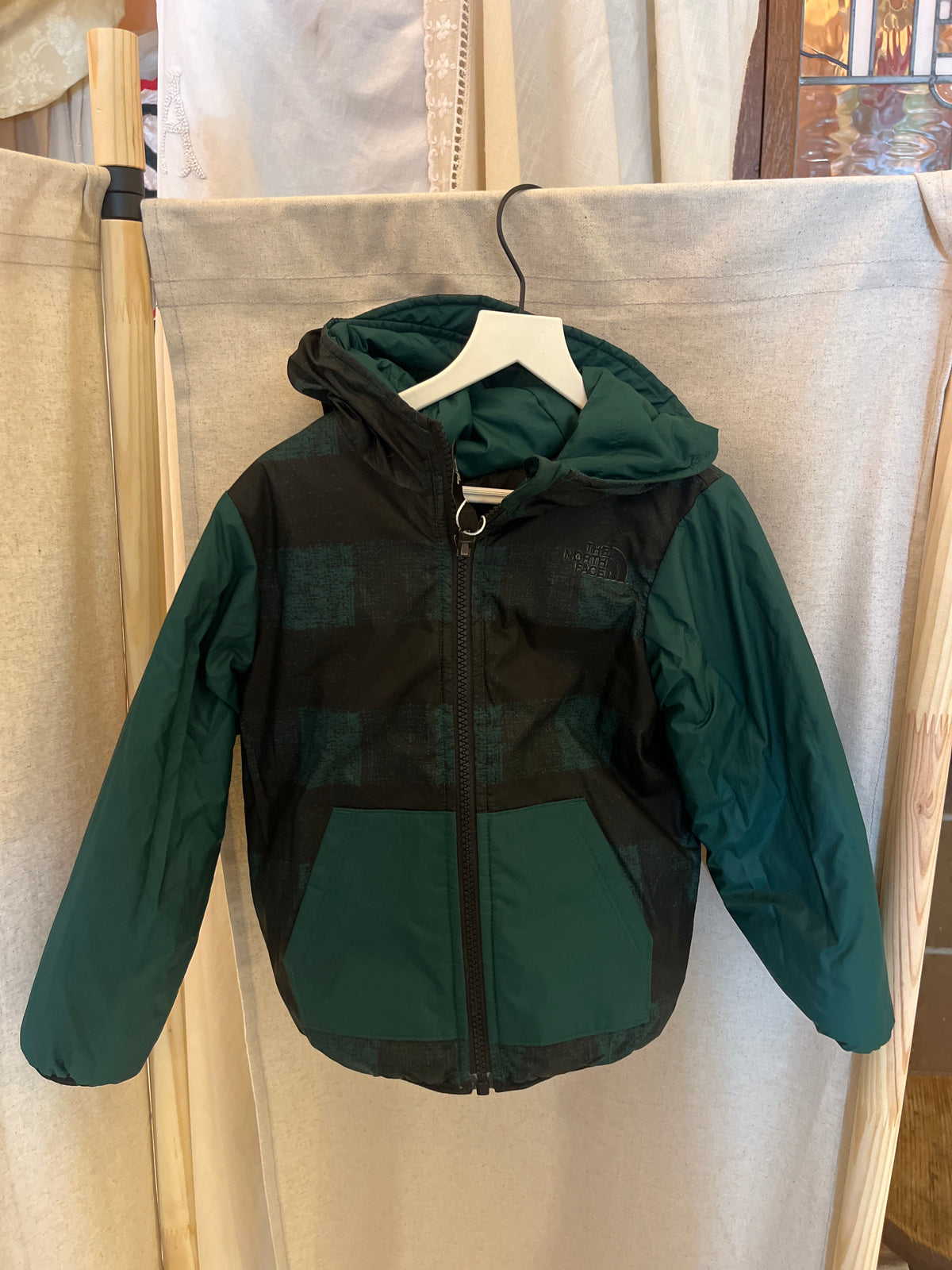 The North Face Reversible Green Jacket / 2T