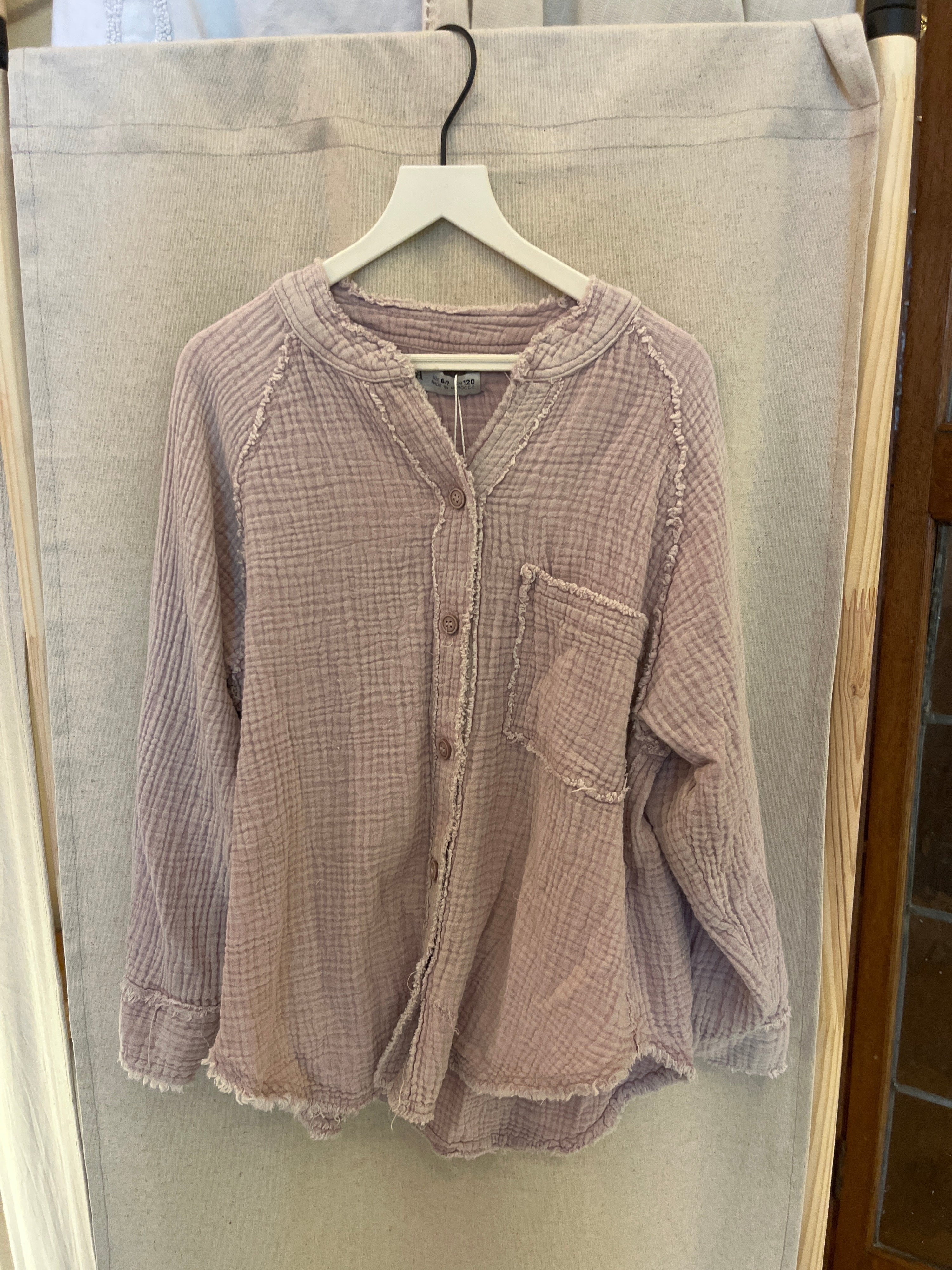 Zara Lavender Top / 6-7 Years