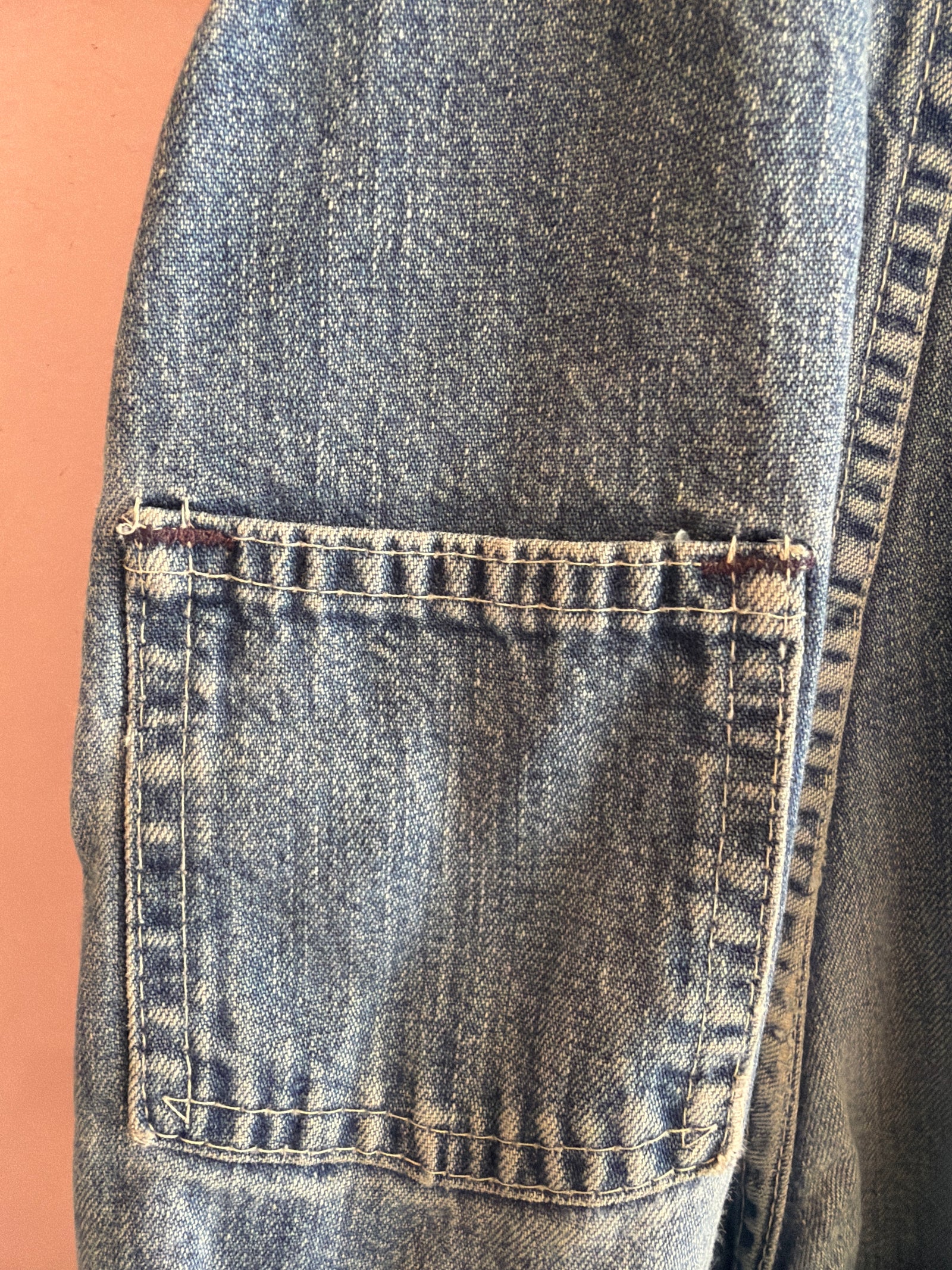 vintage 80s OshKosh B'gosh MADE in the USA Washed Overalls / 4T