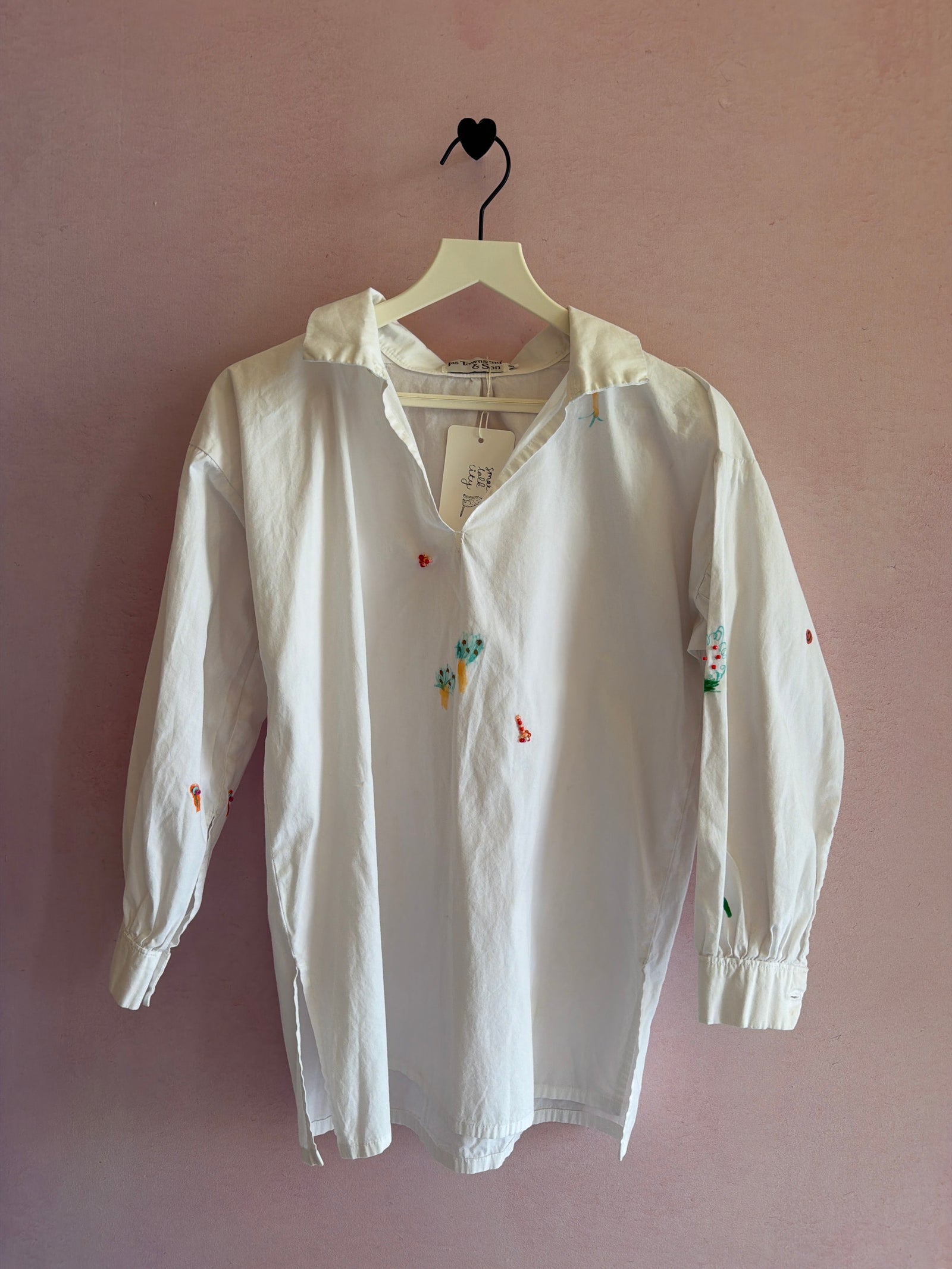 Courtney Knight Beaded Ice Cream Adorned Shirt / 8-10