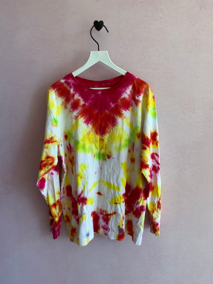bright tie dye Long Sleeve Shirt / 8