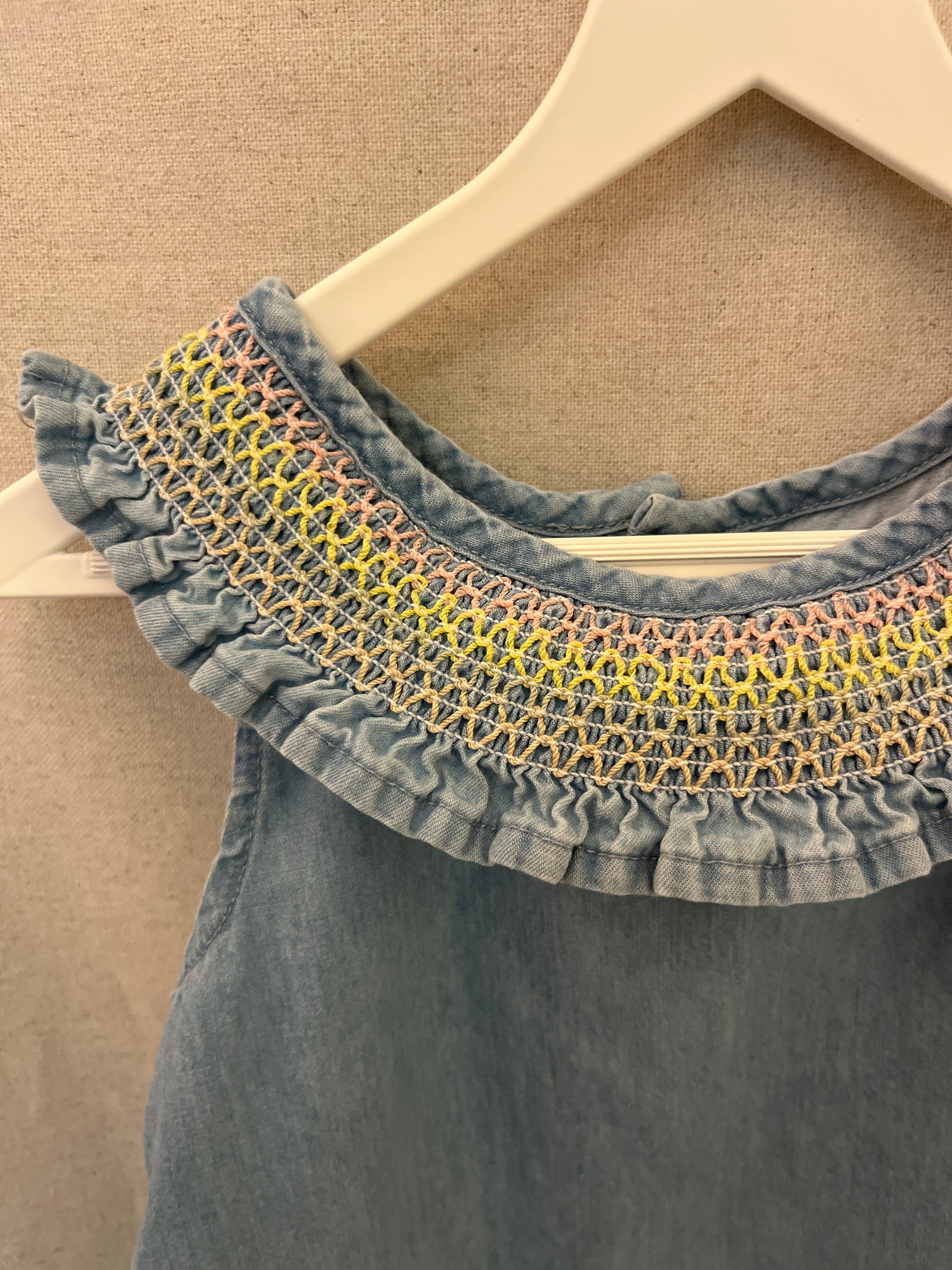 Levi's Rainbow Smocking Top / 2T