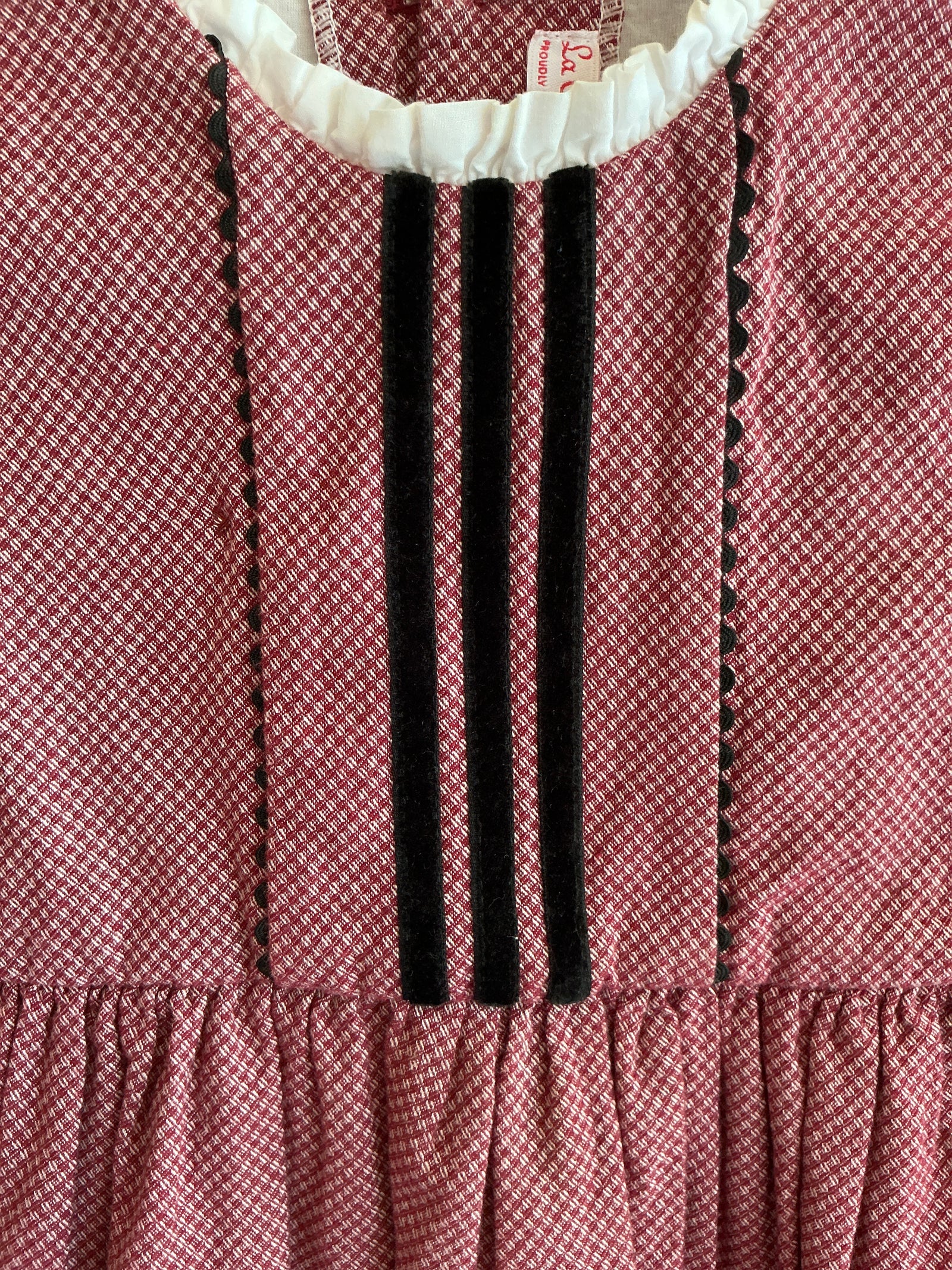 La Coqueta Red Plaid Dress / 6