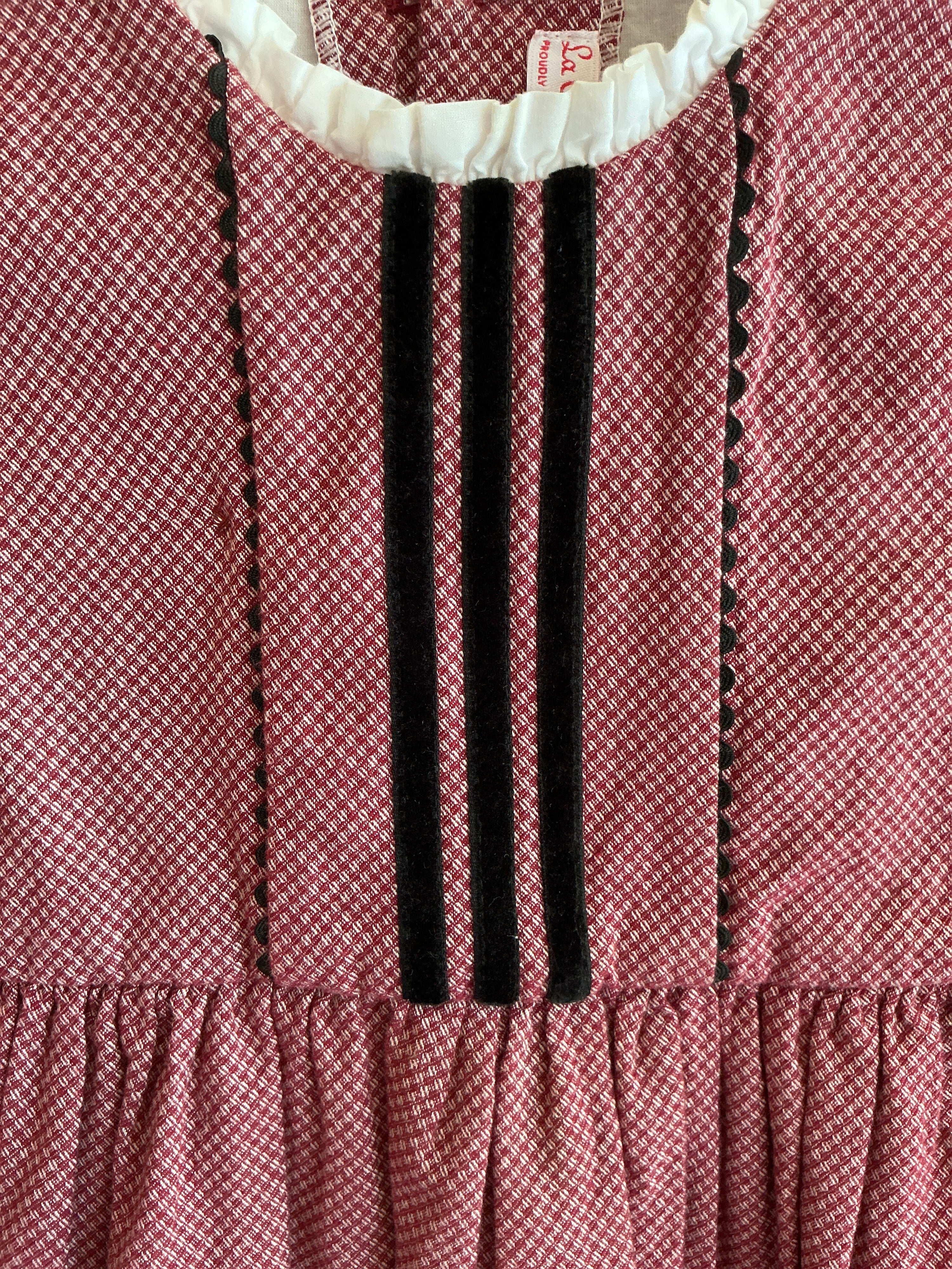 La Coqueta Red Plaid Dress / 6