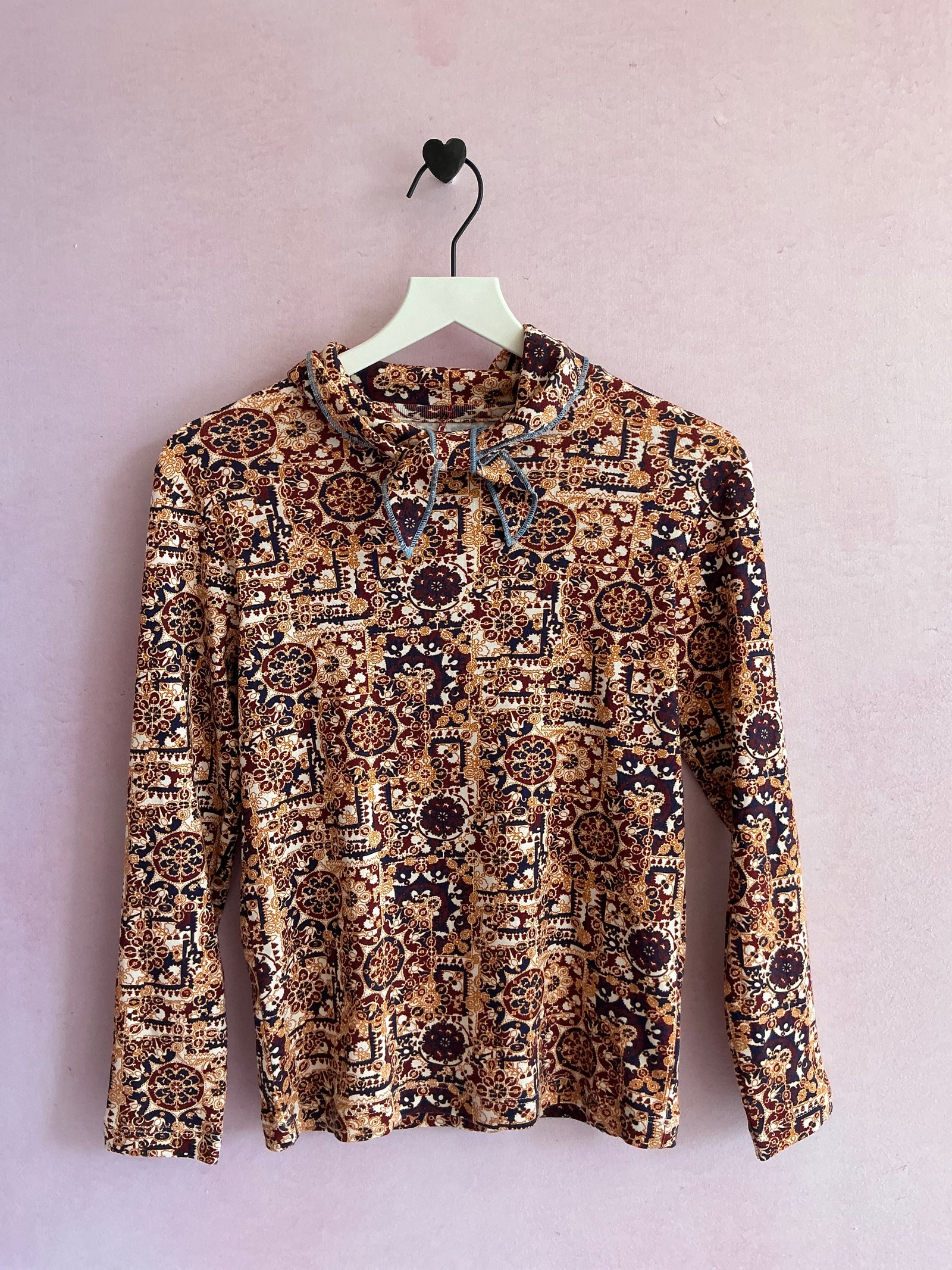 Misha & Puff Scout Top Mosaic Long Sleeve Shirt / 10