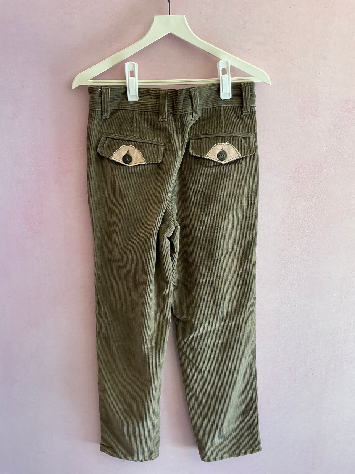 vintage Italian Olive Pants / Juniors 36
