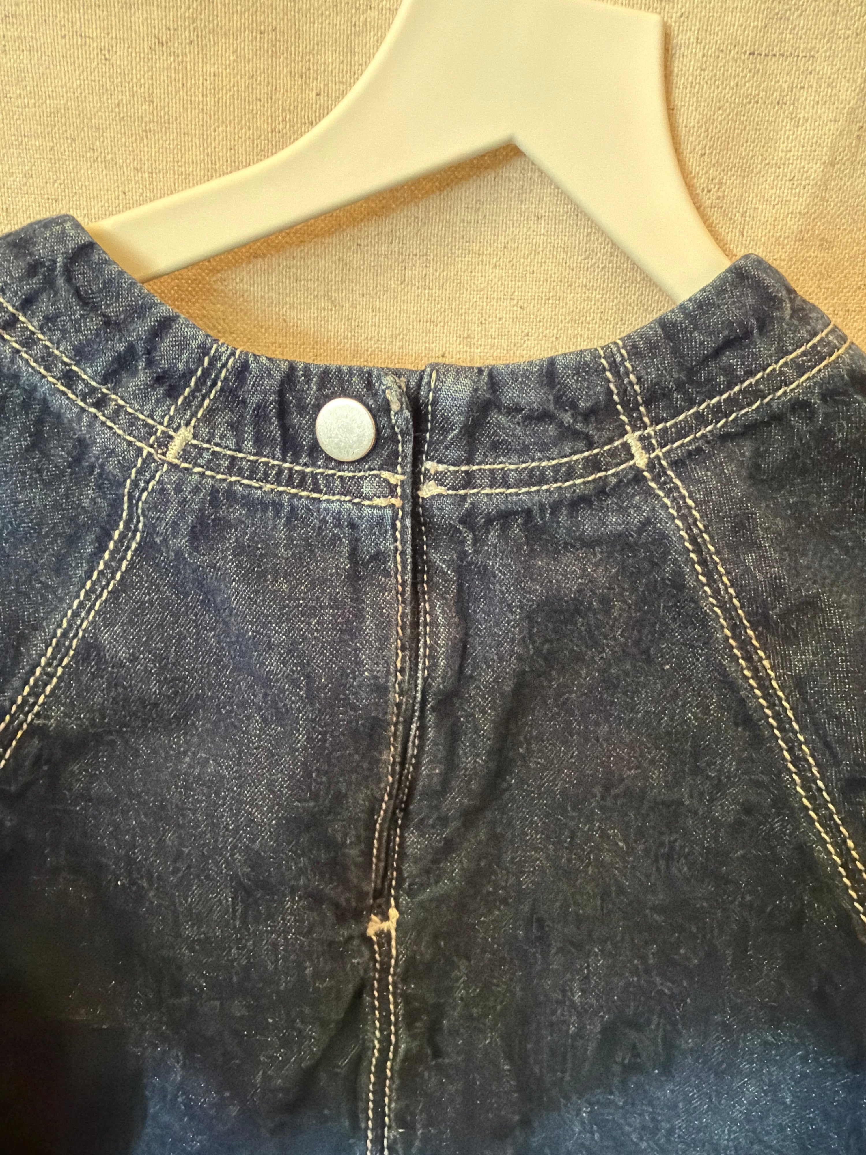 COS Dark Blue/Indigo top / 1-2 Years