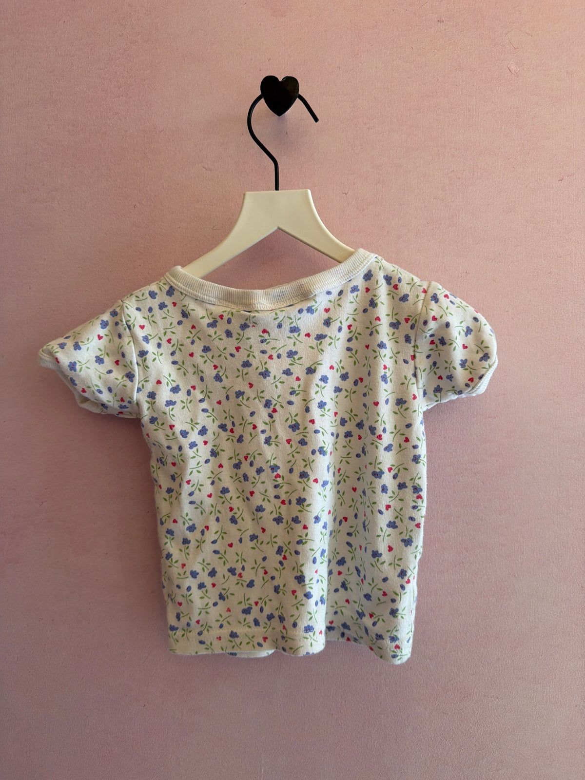 vintage floral print T-Shirt / 12-18 months