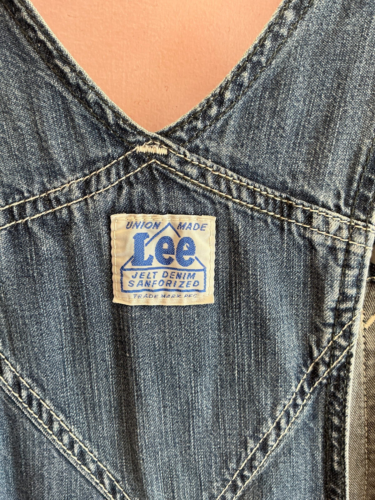 vintage Lee Japan Made Sanforized Hand Mending Workwear  / 10
