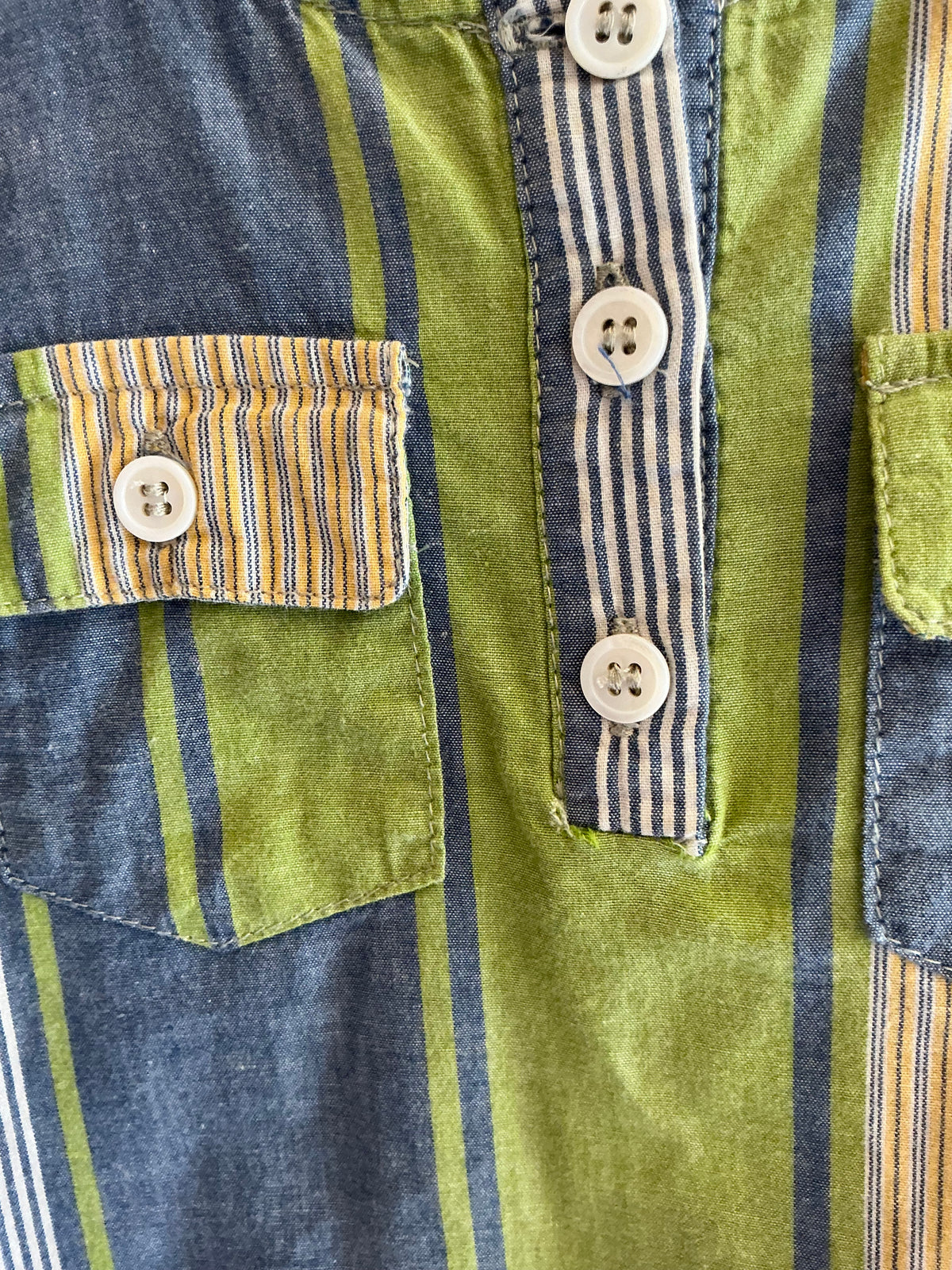 Siaomimi Green, Blue and Orange Stripe / 5
