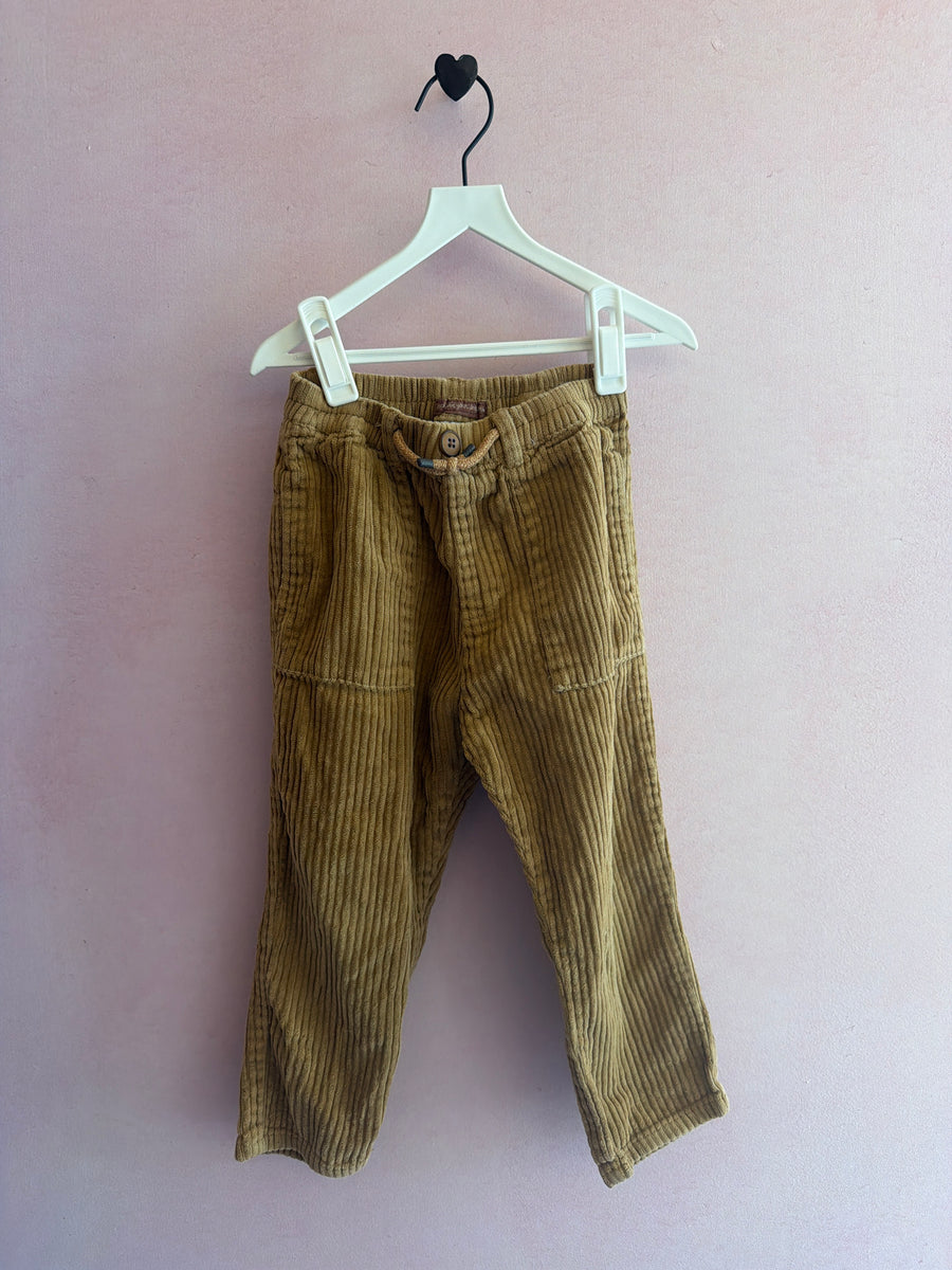 Zara Caramel, ribbed Pants / 4-5 years