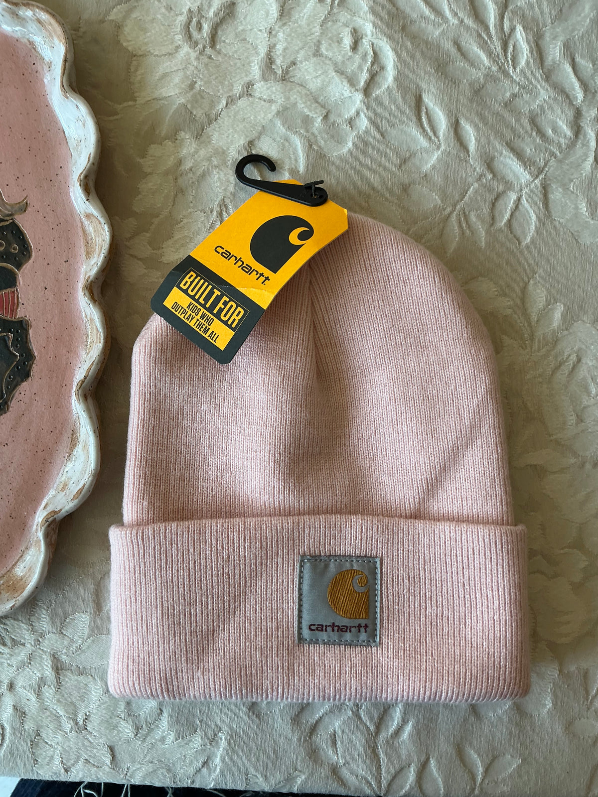 NWT Carhartt Rose Quartz Knit Beanie