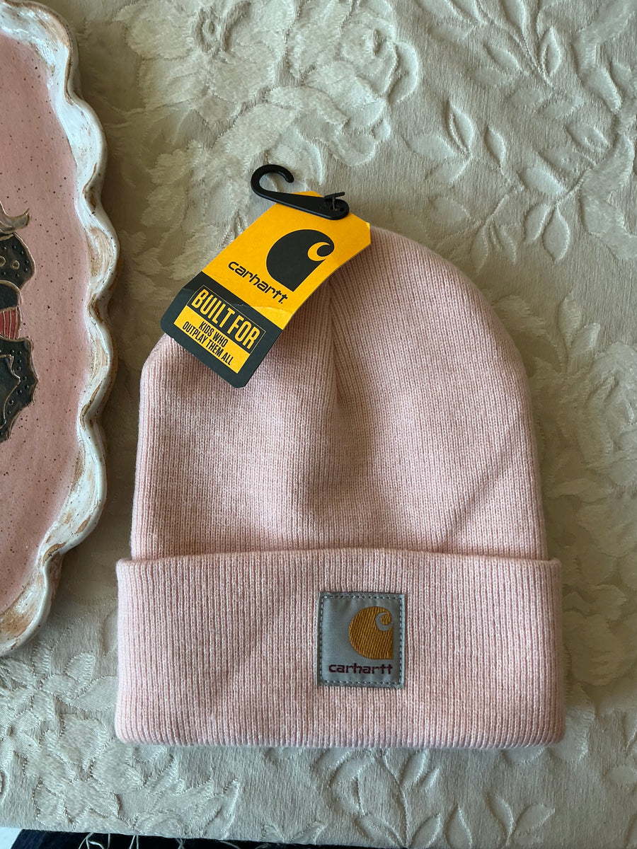 NWT Carhartt Rose Quartz Knit Beanie