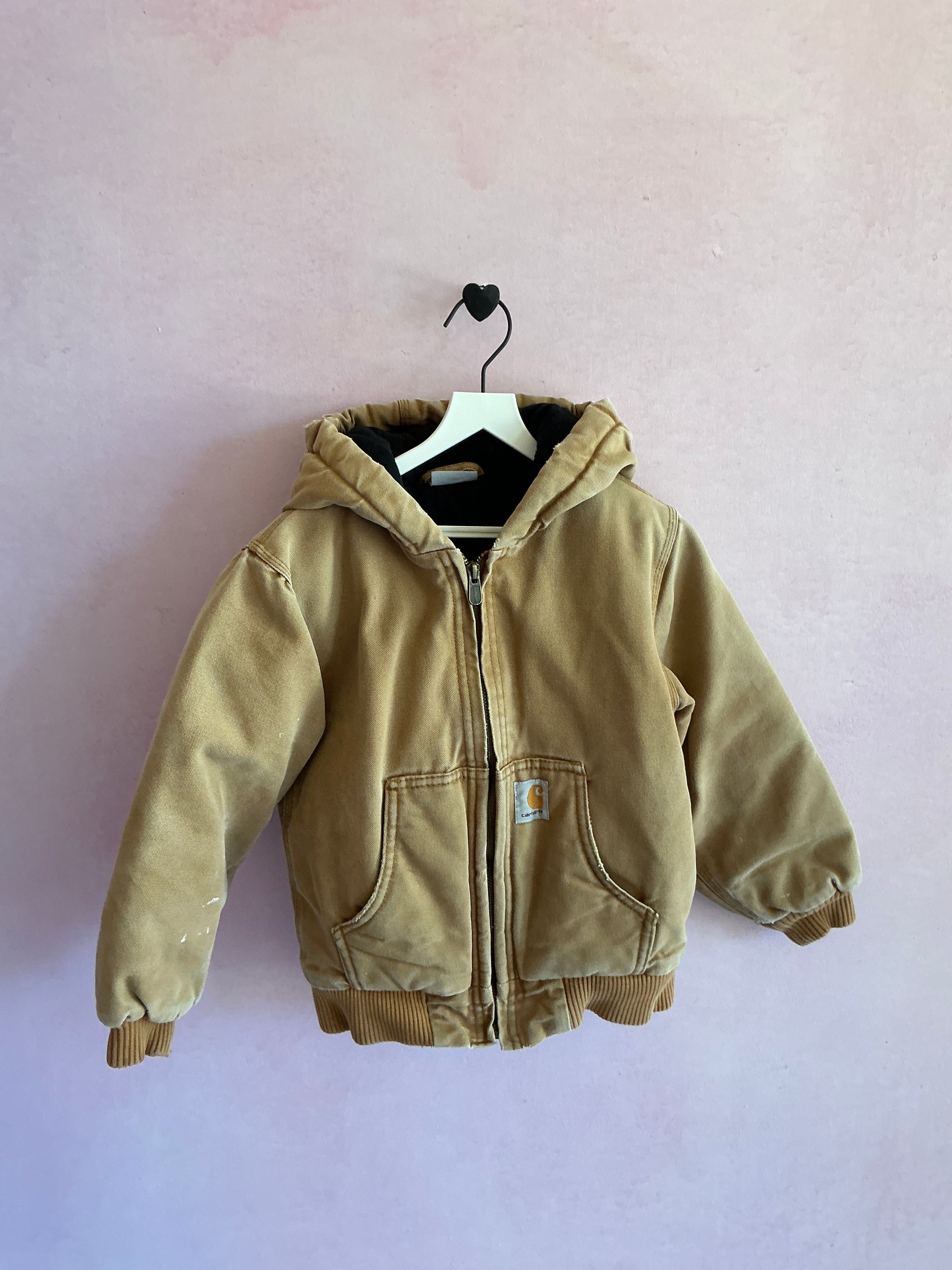 Carhartt Tan Bomber Jacket / 6 (play condition)