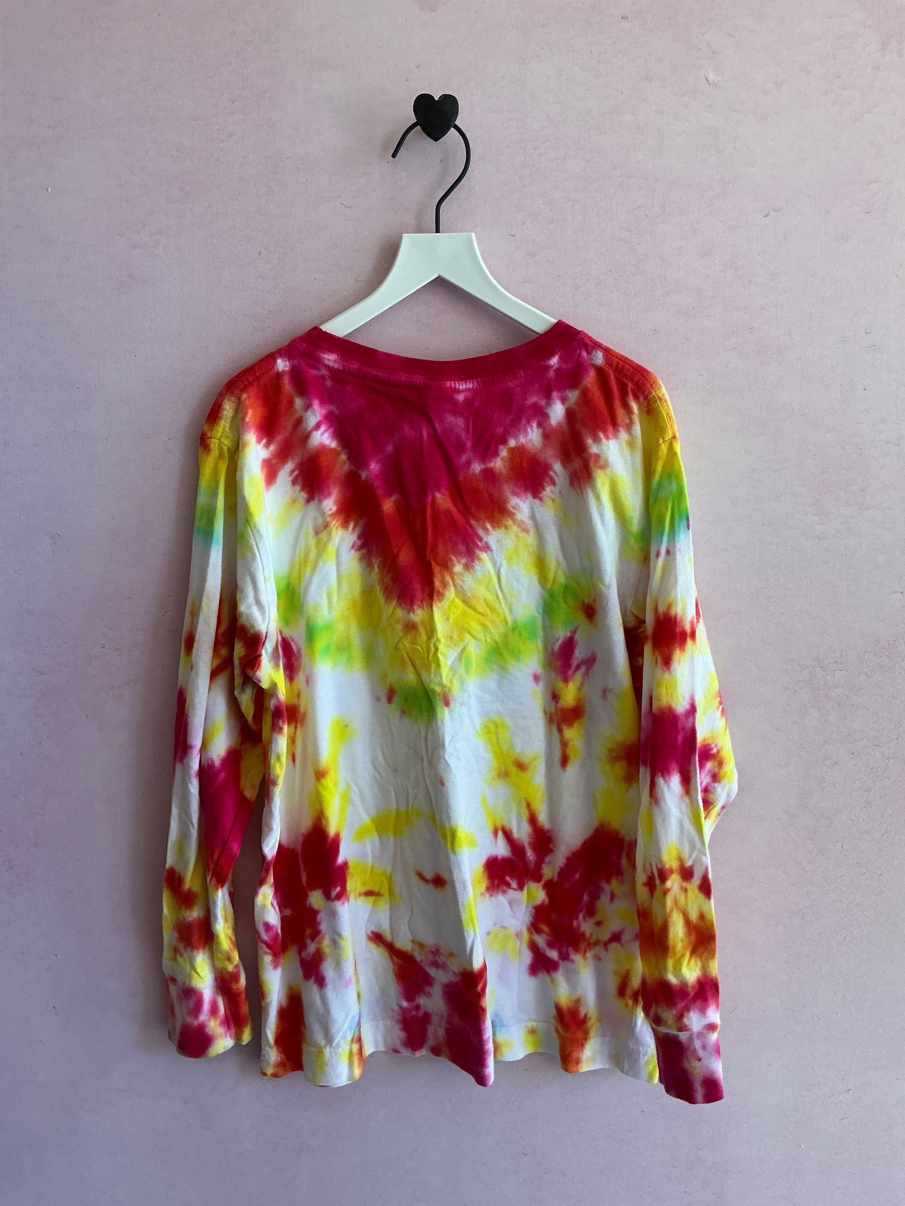 bright tie dye Long Sleeve Shirt / 8