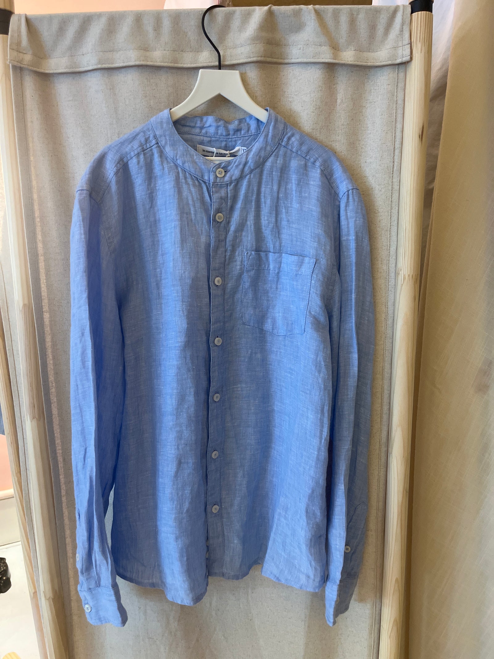 NWTs Monoprix Blue Long Sleeve Shirt / 12