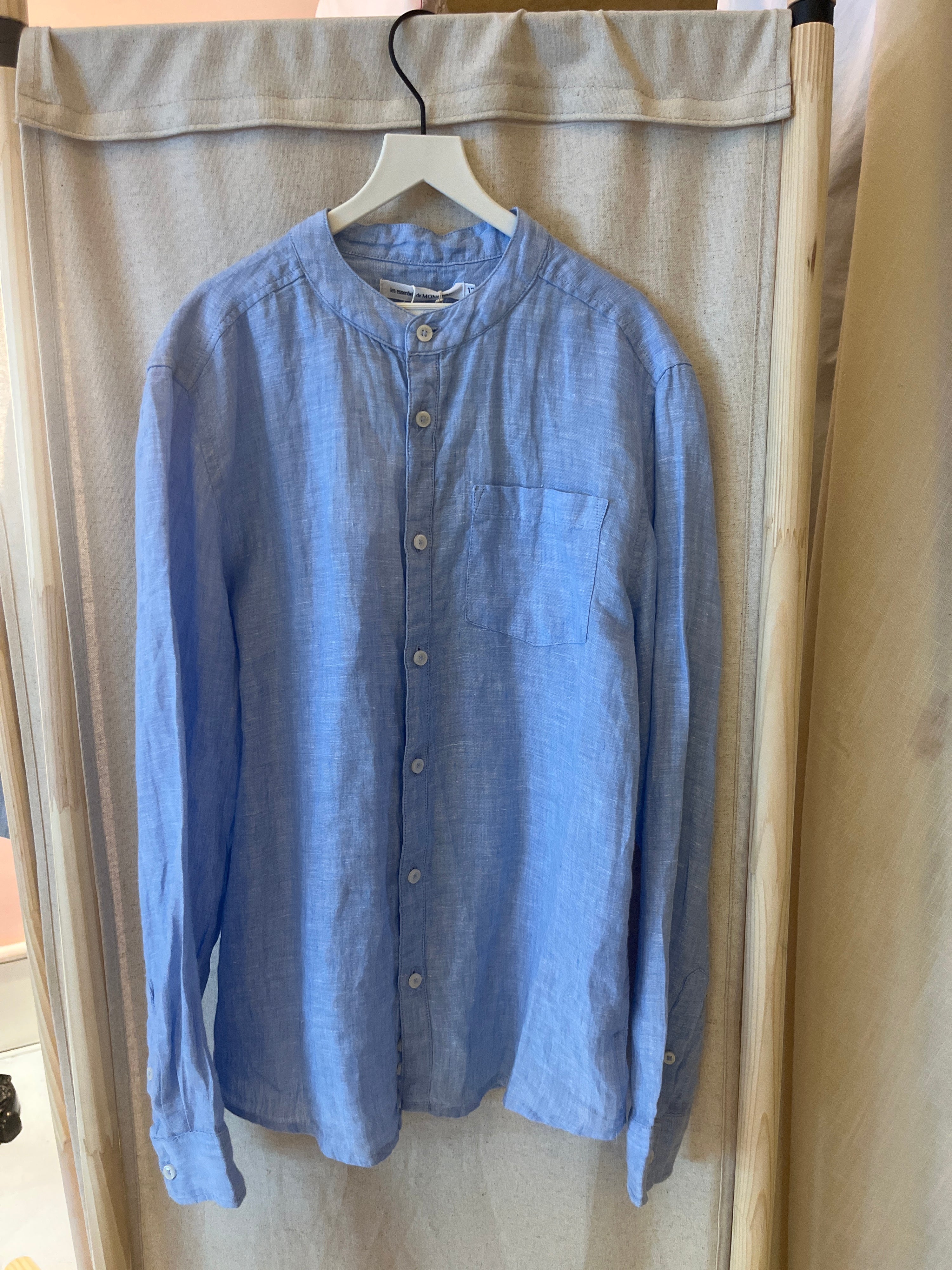 NWTs Monoprix Blue Long Sleeve Shirt / 12