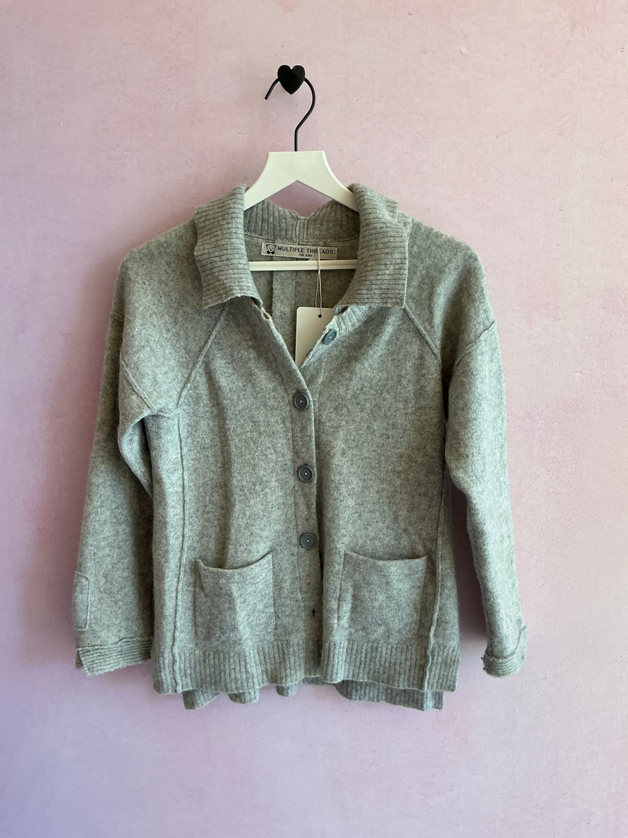 Multiple Threads Cloud Cashmere Cardigan Sweater / 8-10