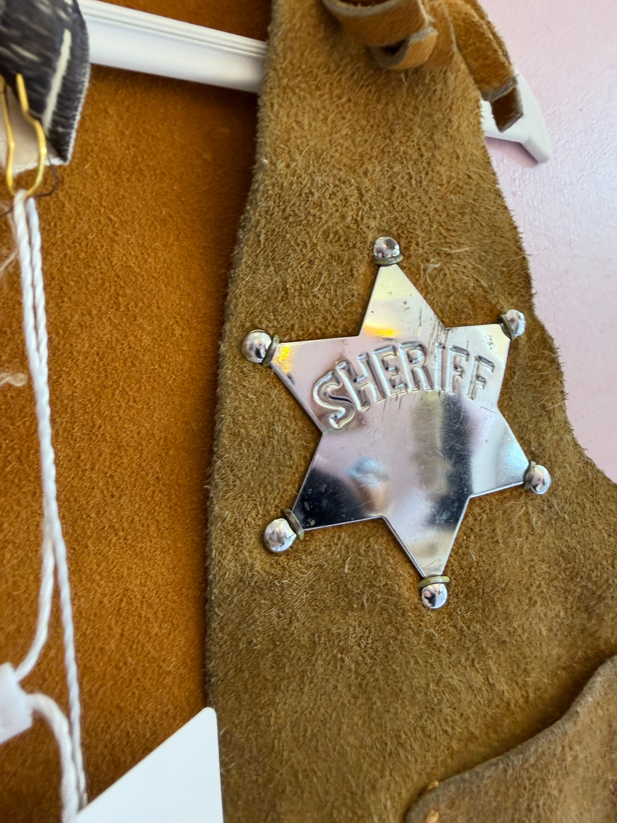 vintage Fringe Sherif costume / 2-4 Years