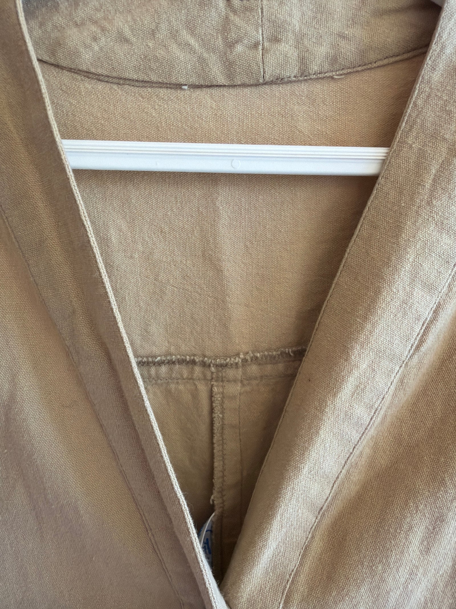 vintage Frivole by Nicole Robert washed natural jumper / Women's
